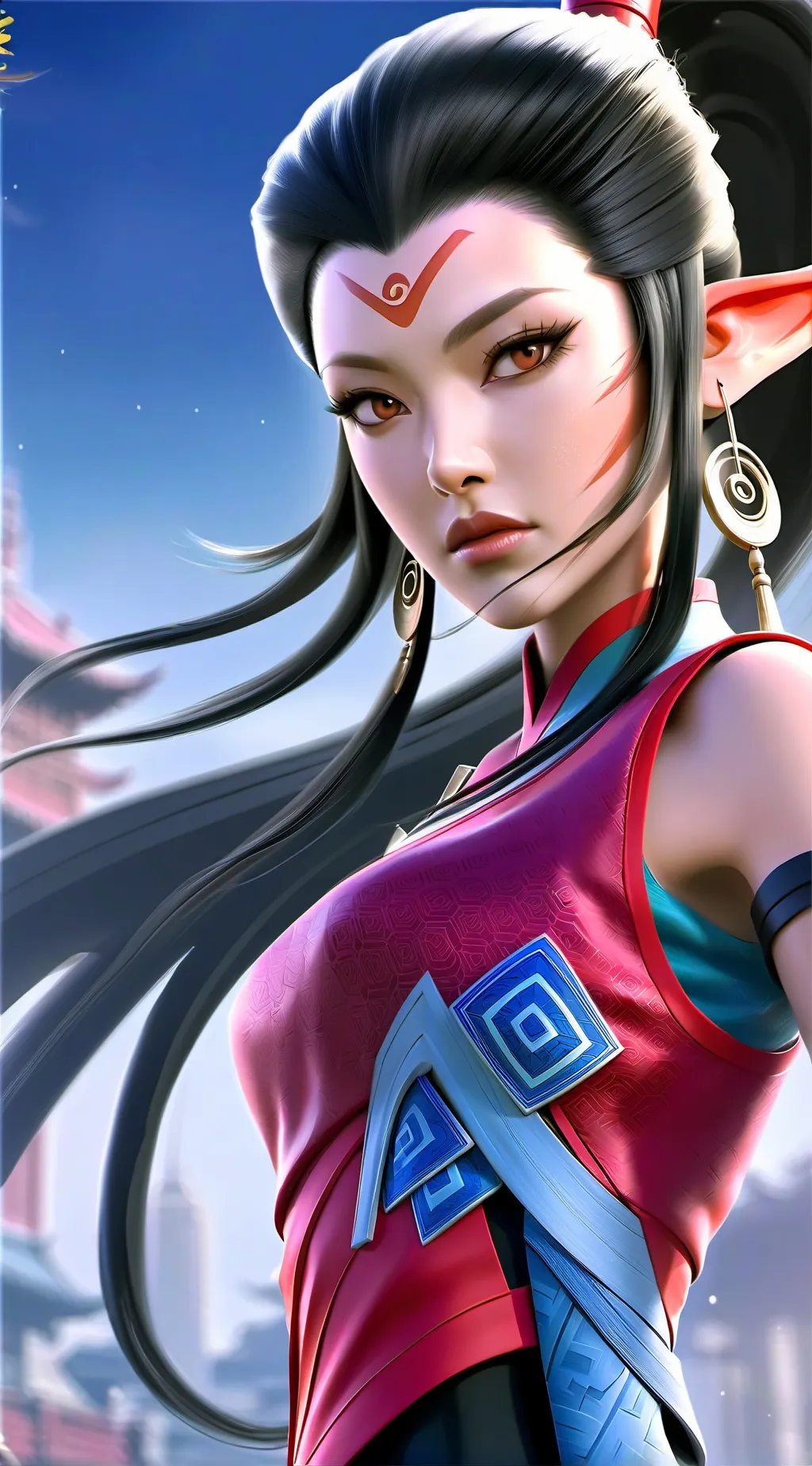 ai character: Korra background