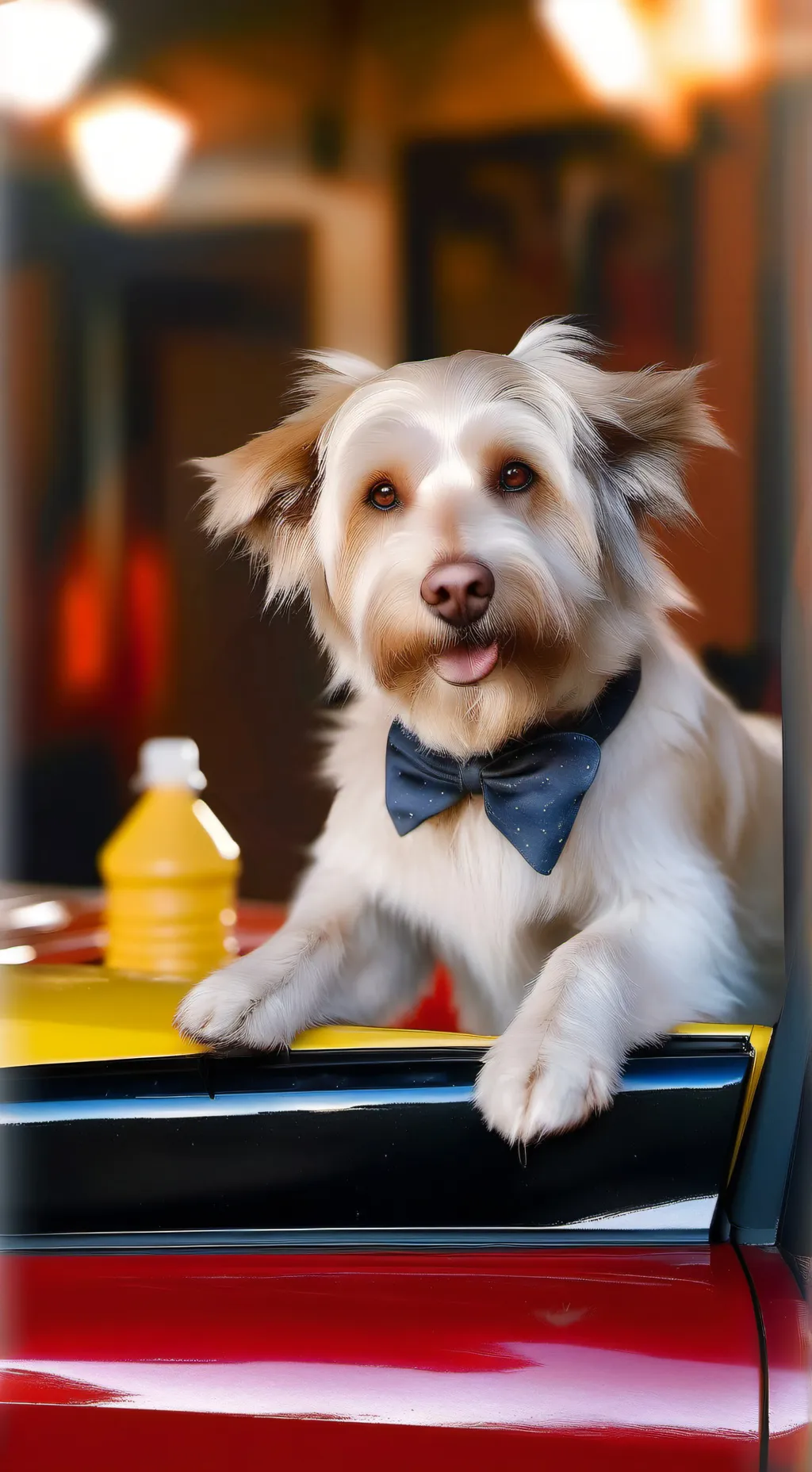 ai character: is the baddest dog background