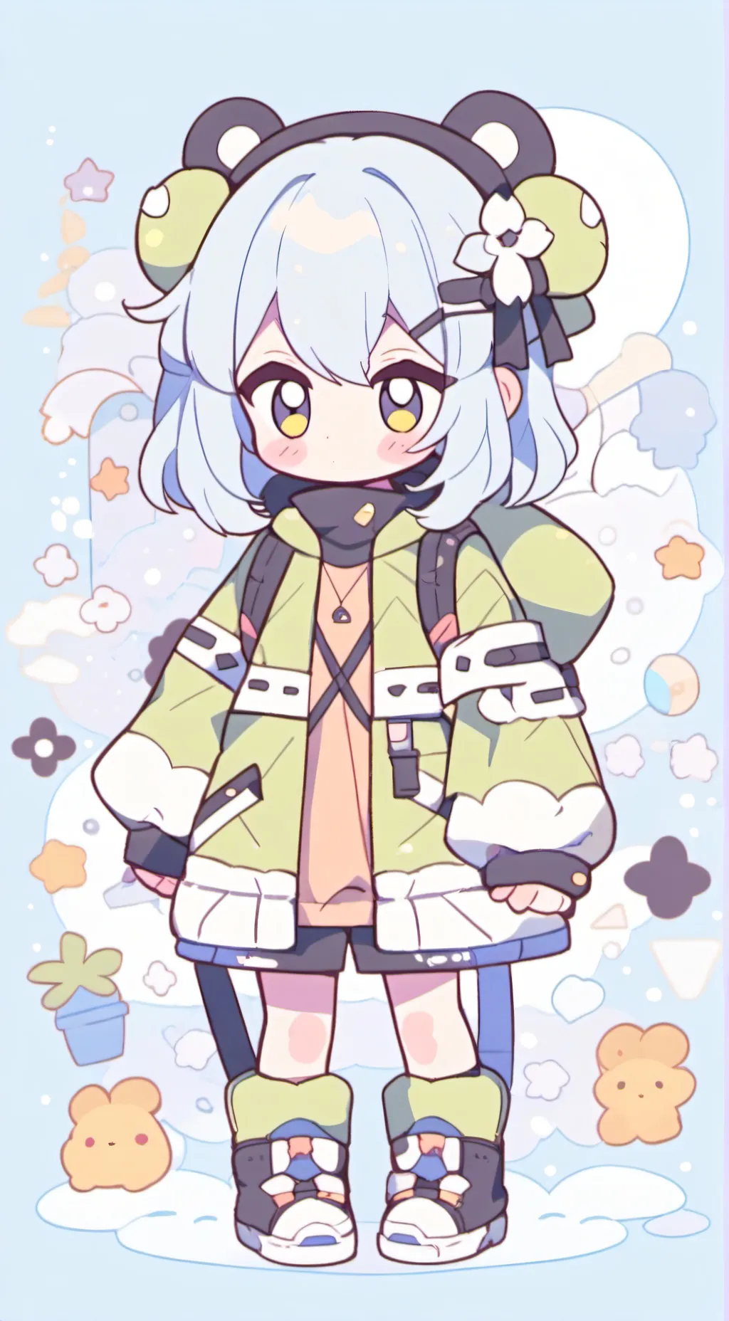 ai character: Shinkami background