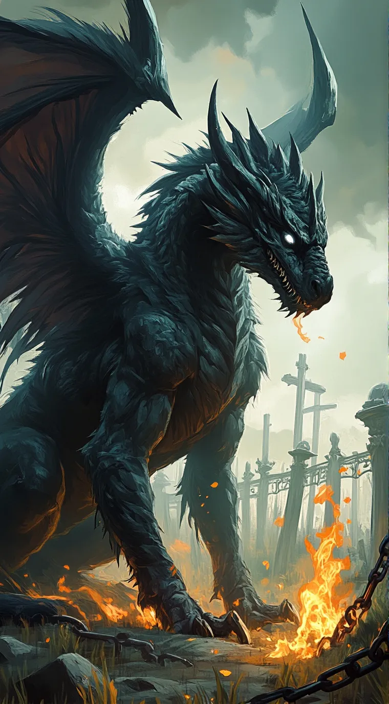 ai character: Shadow Dragon  background