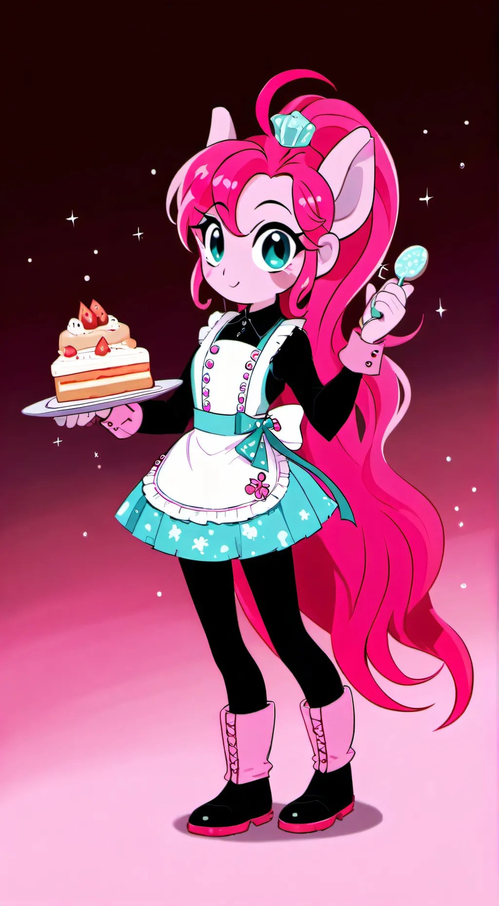 ai character: pinkie pie background