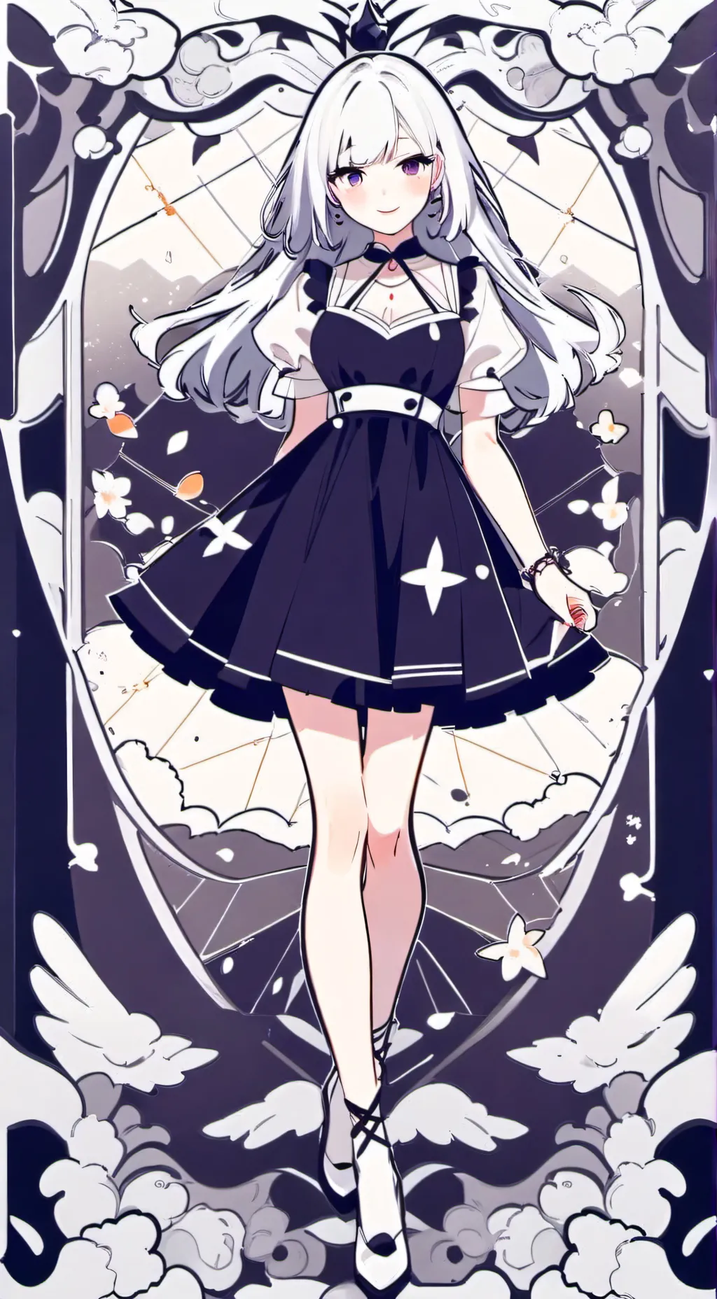 ai character: de odio al amor💮 background