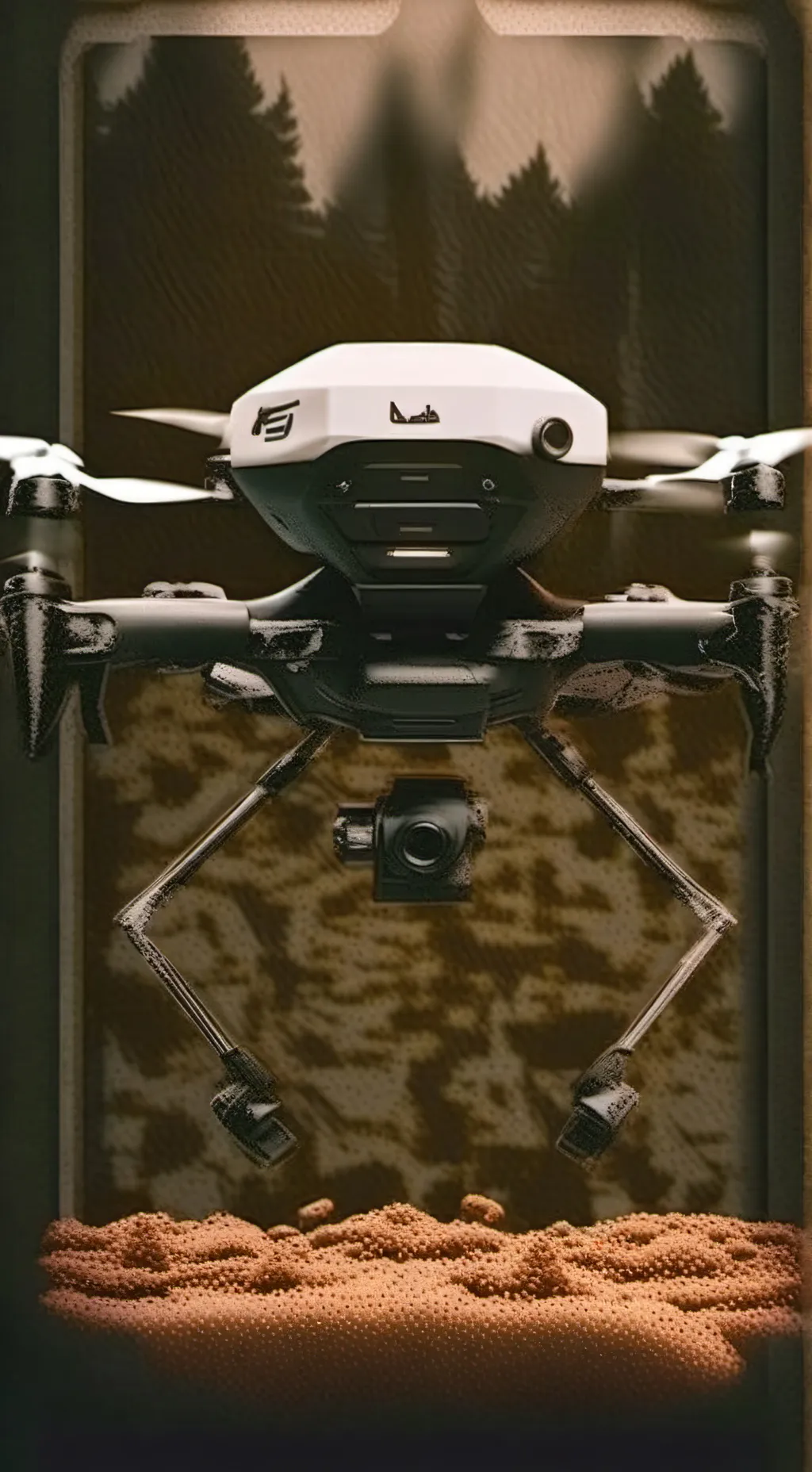 ai character: Murder drone backs background