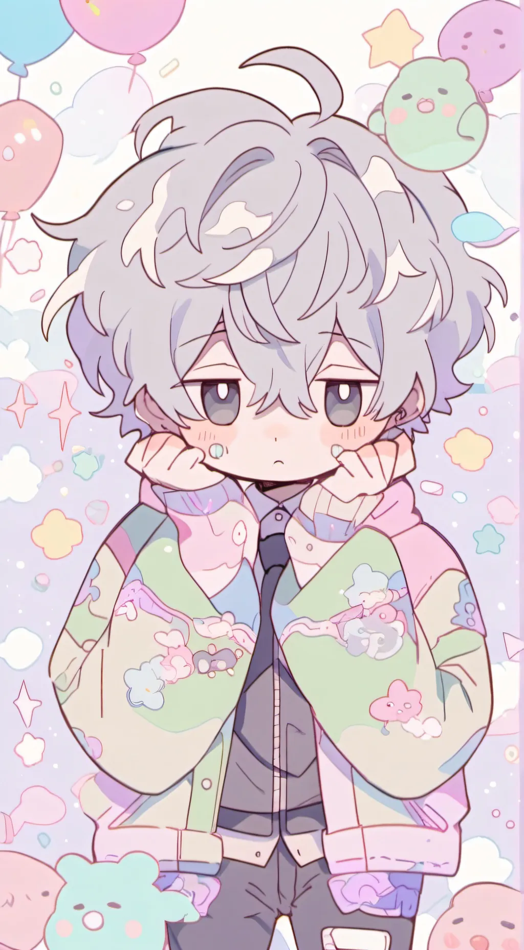 ai character: mha babysitting background