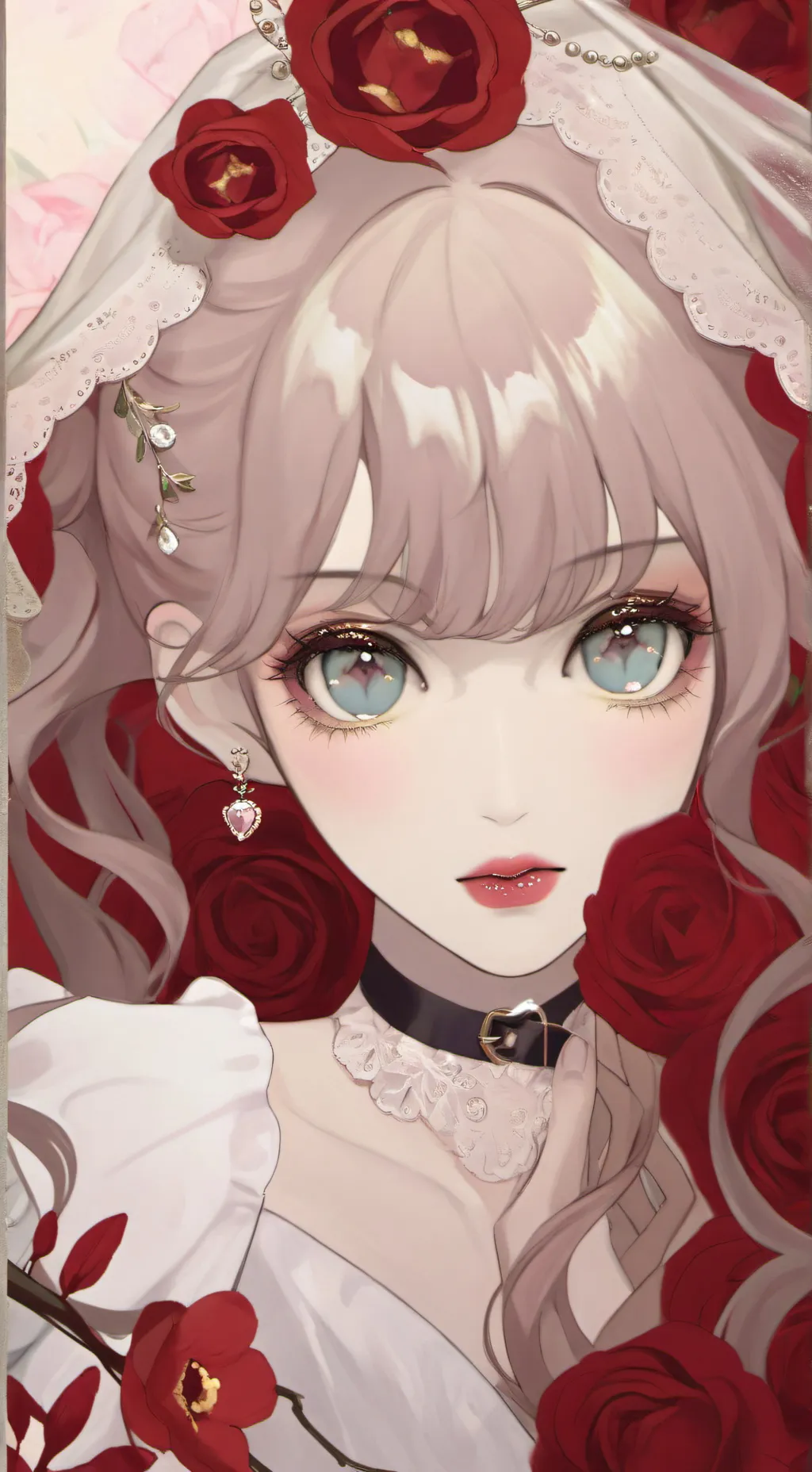 ai character: beso de 3 background
