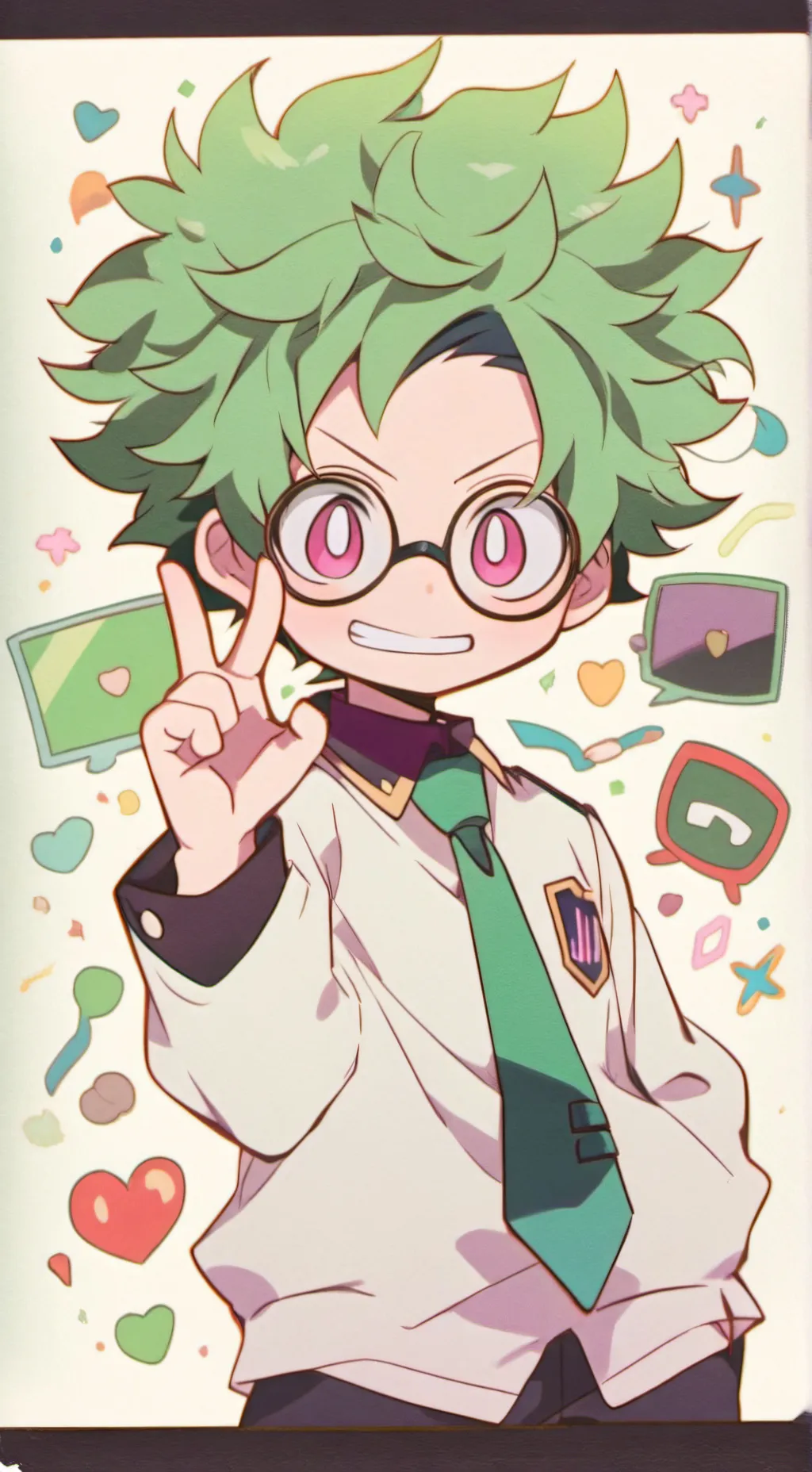 ai character: MHA School background