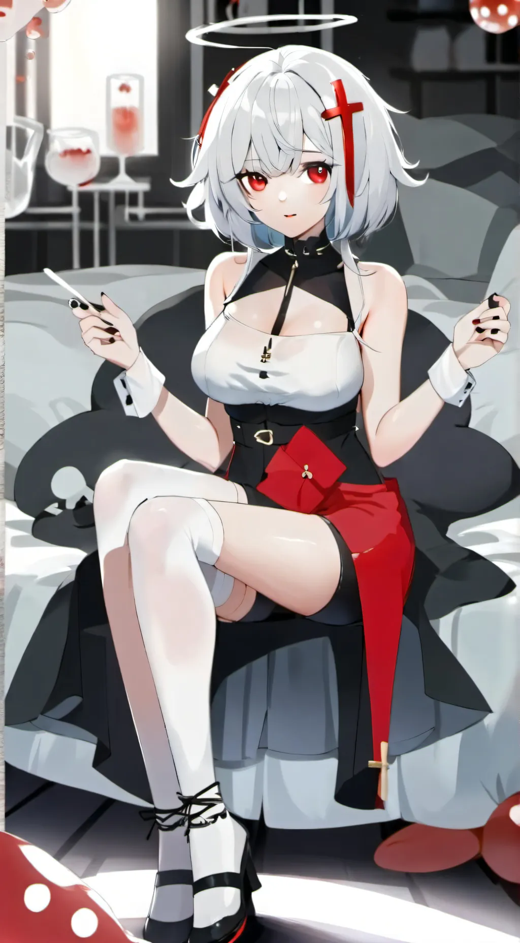ai character: ∆Mary∆ background