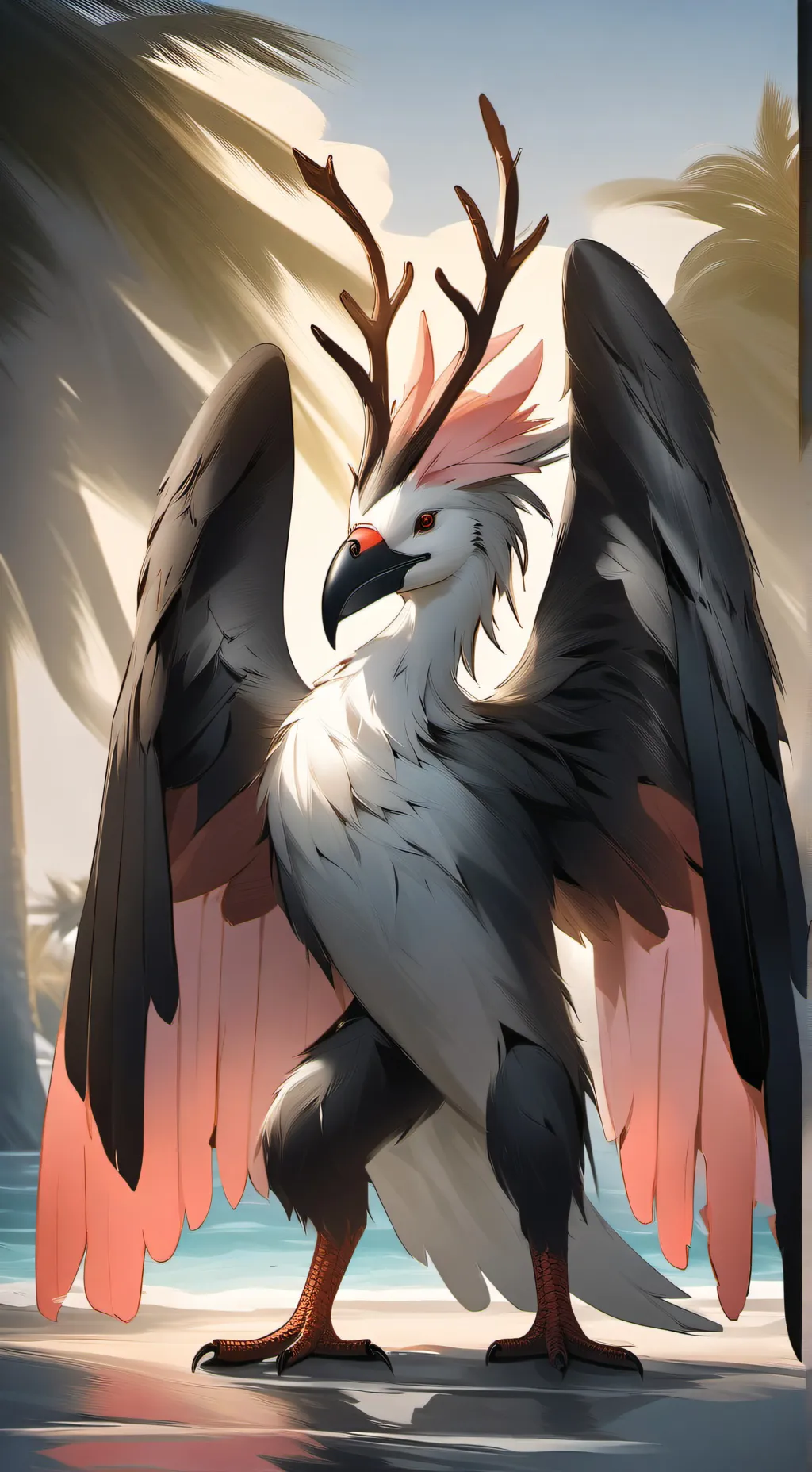 ai character: Bird's story background