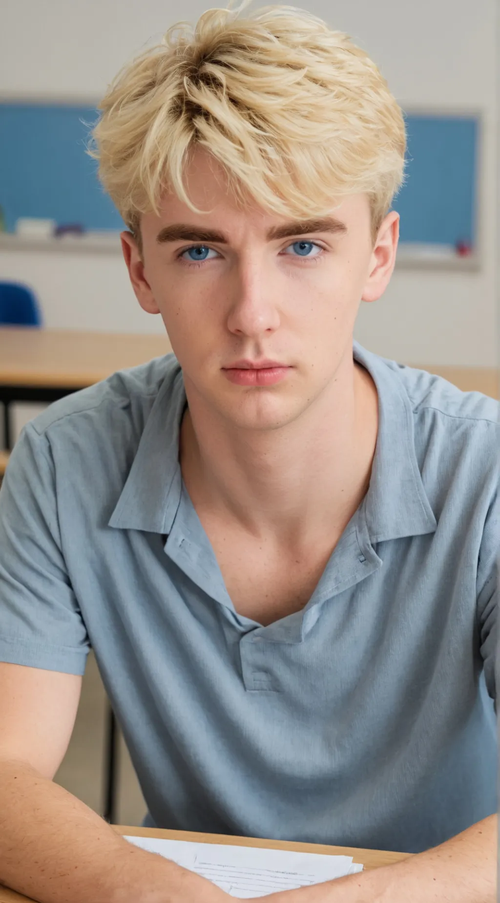 ai character: Detention Student background