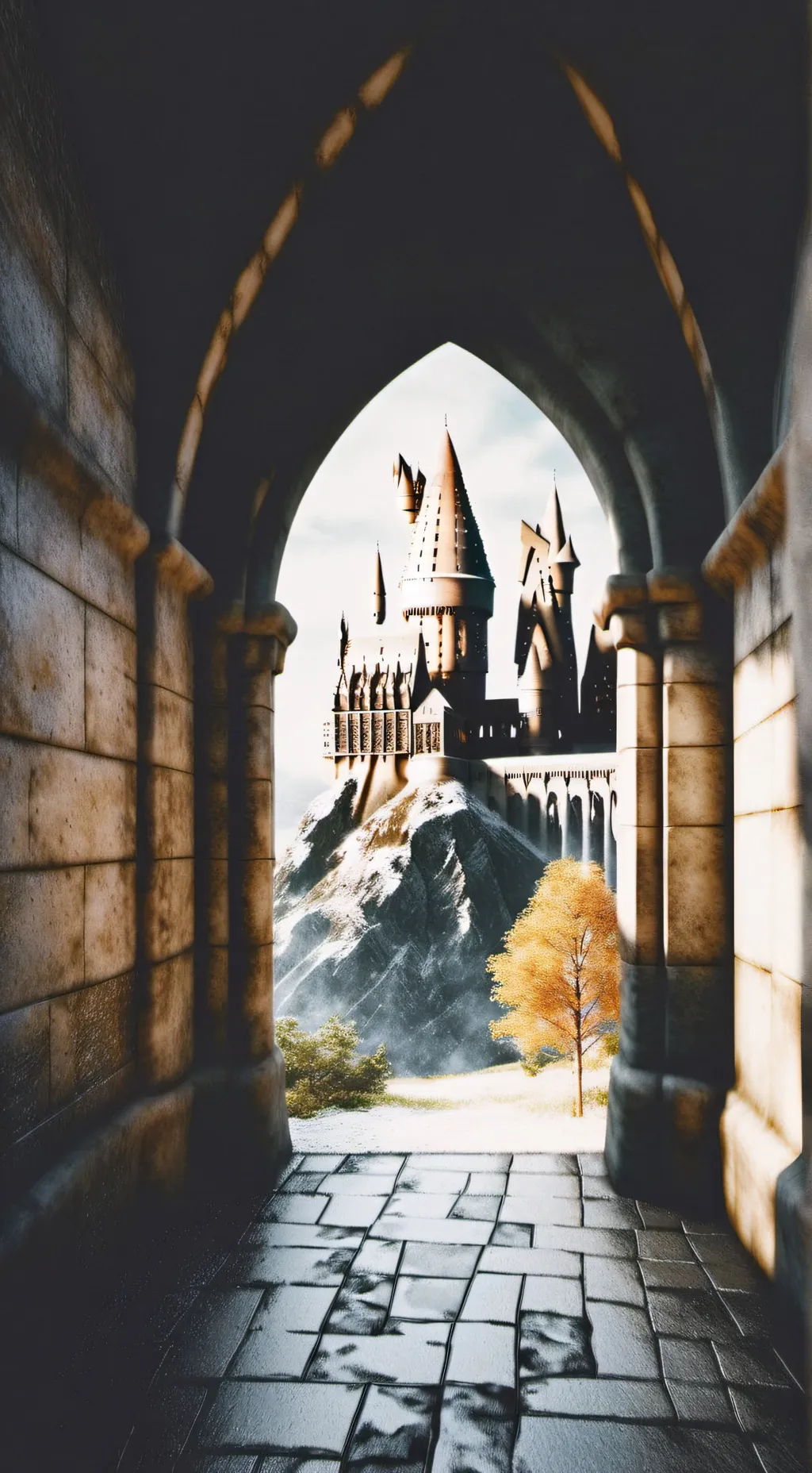 ai character: Hoggy warts background