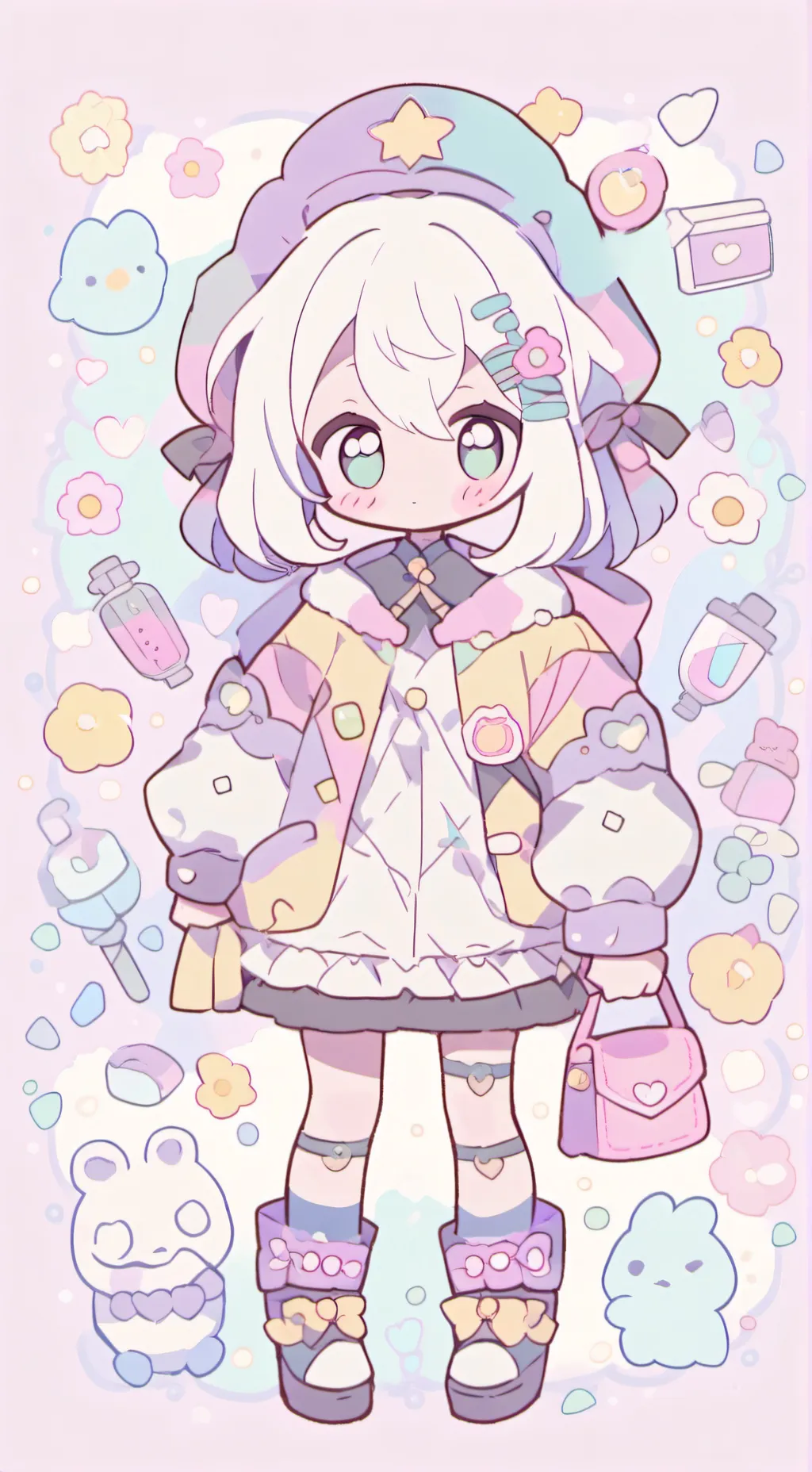 ai character: Glisten x Rodger! background