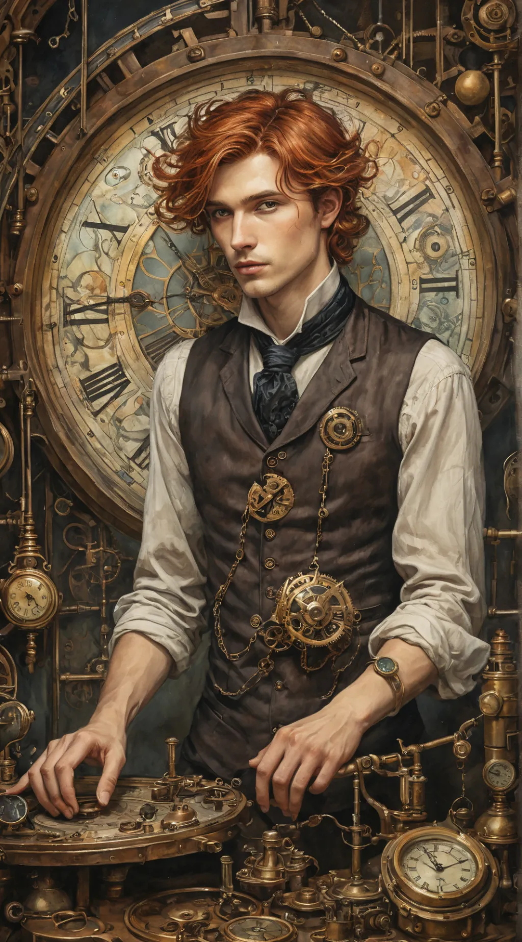 ai character: Chronos background
