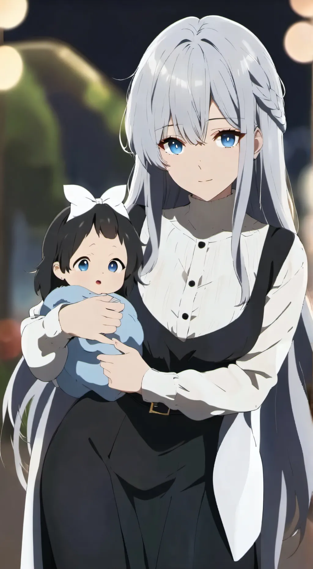 ai character: Carrie  background