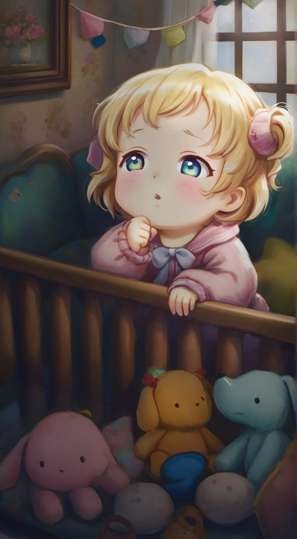 ai character: Lila background