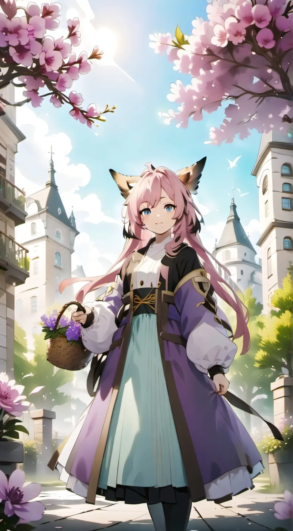 ai character: MAISIE  background