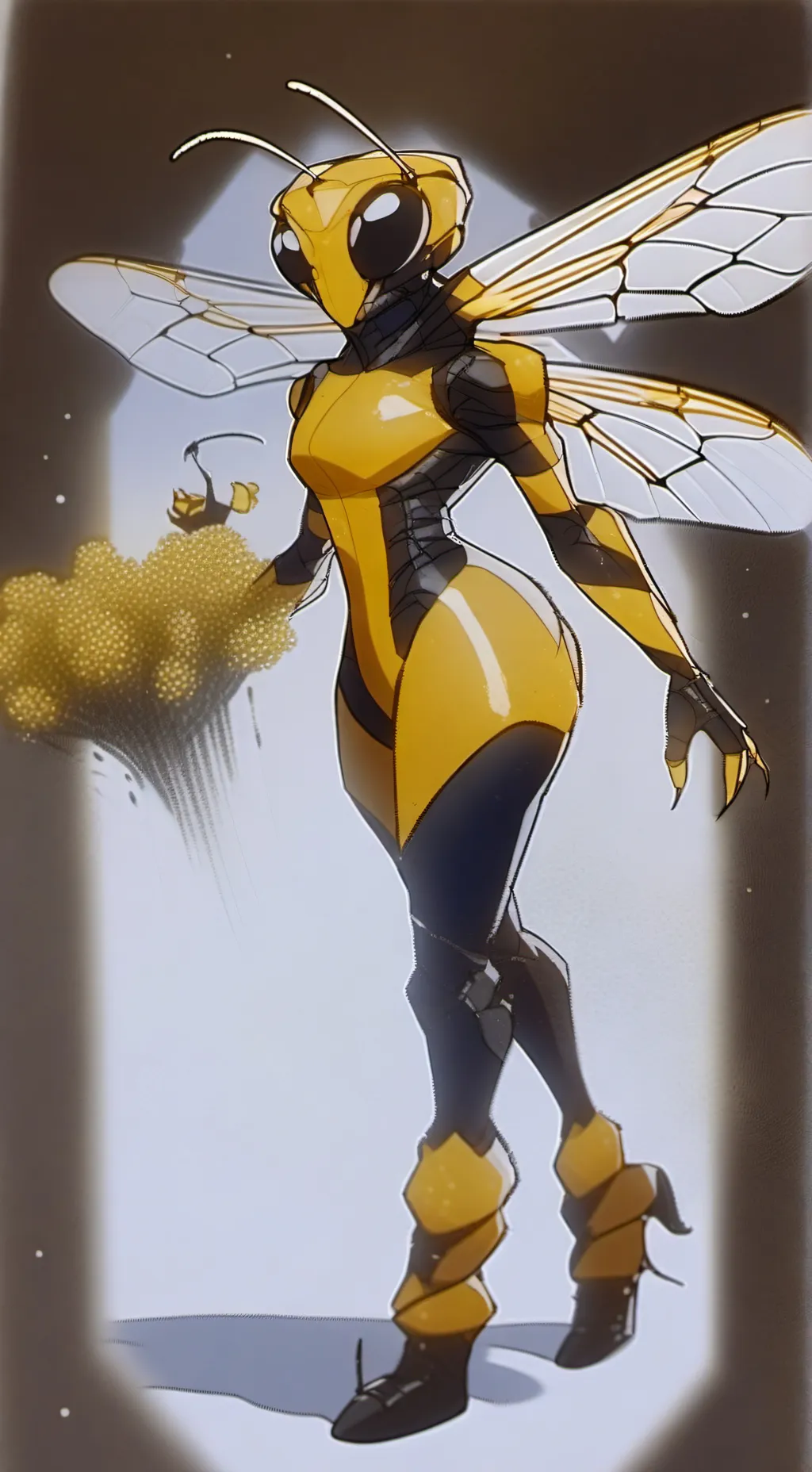 ai character: The Wasp Queen background