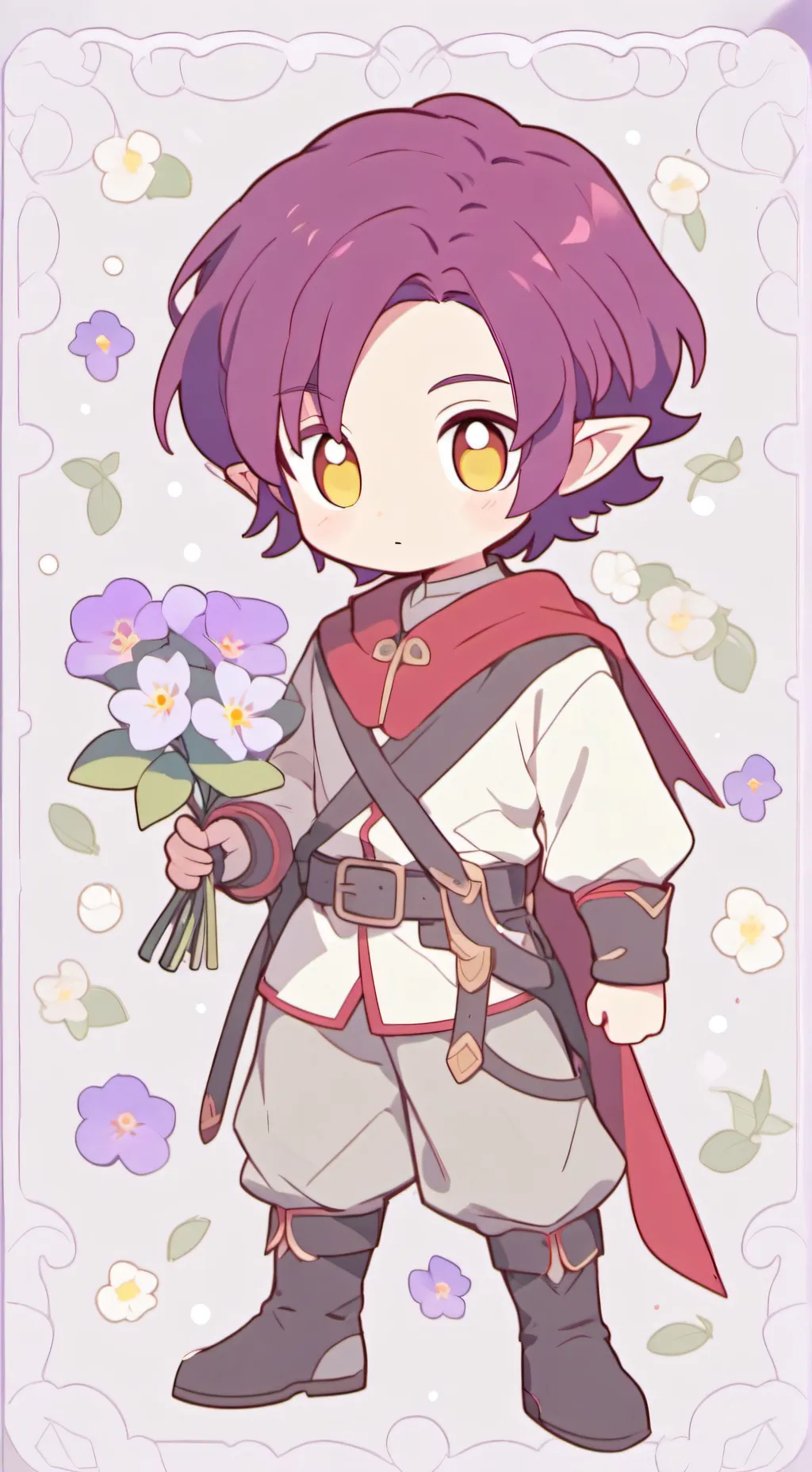 ai character: Puck  background