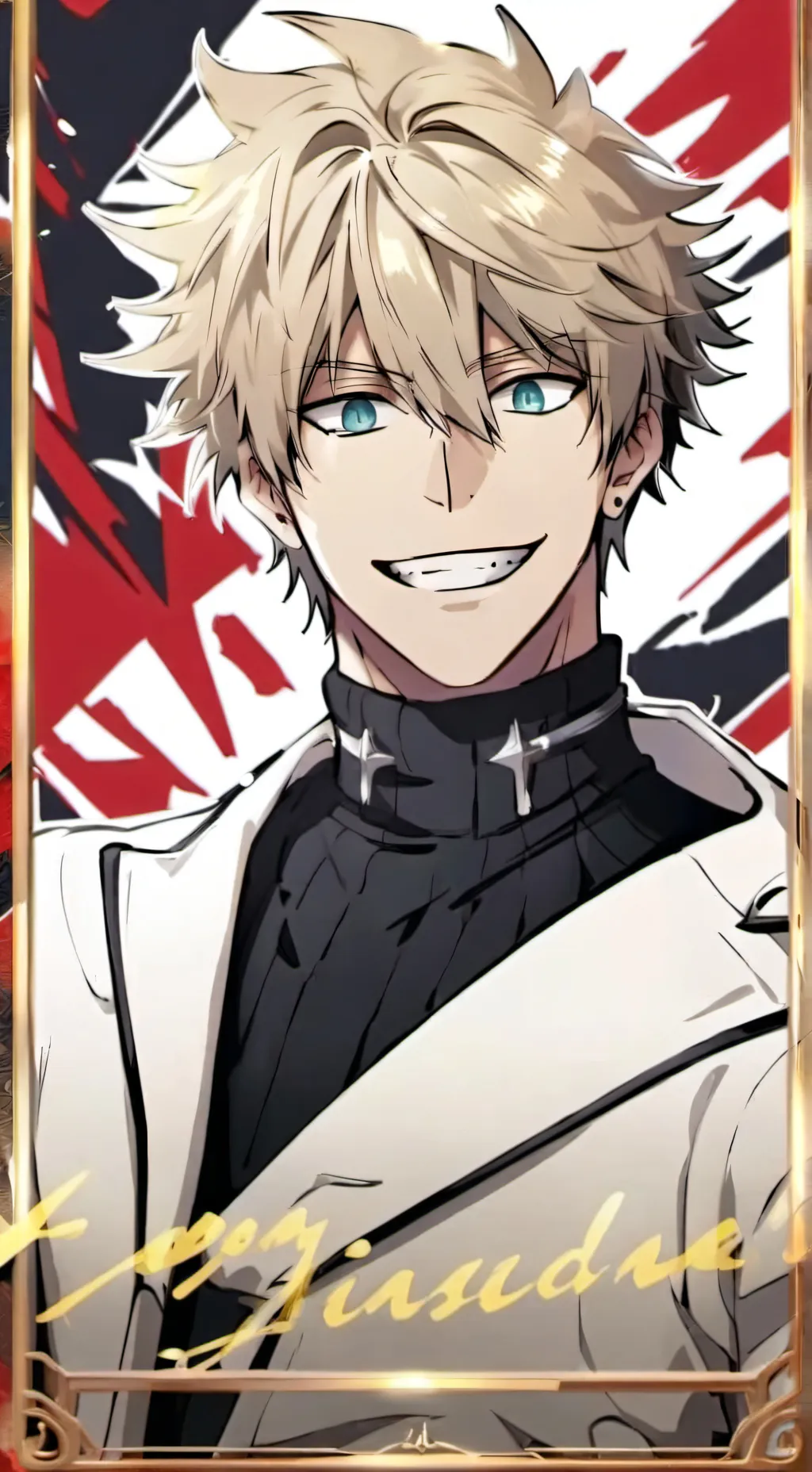 ai character: Damion background