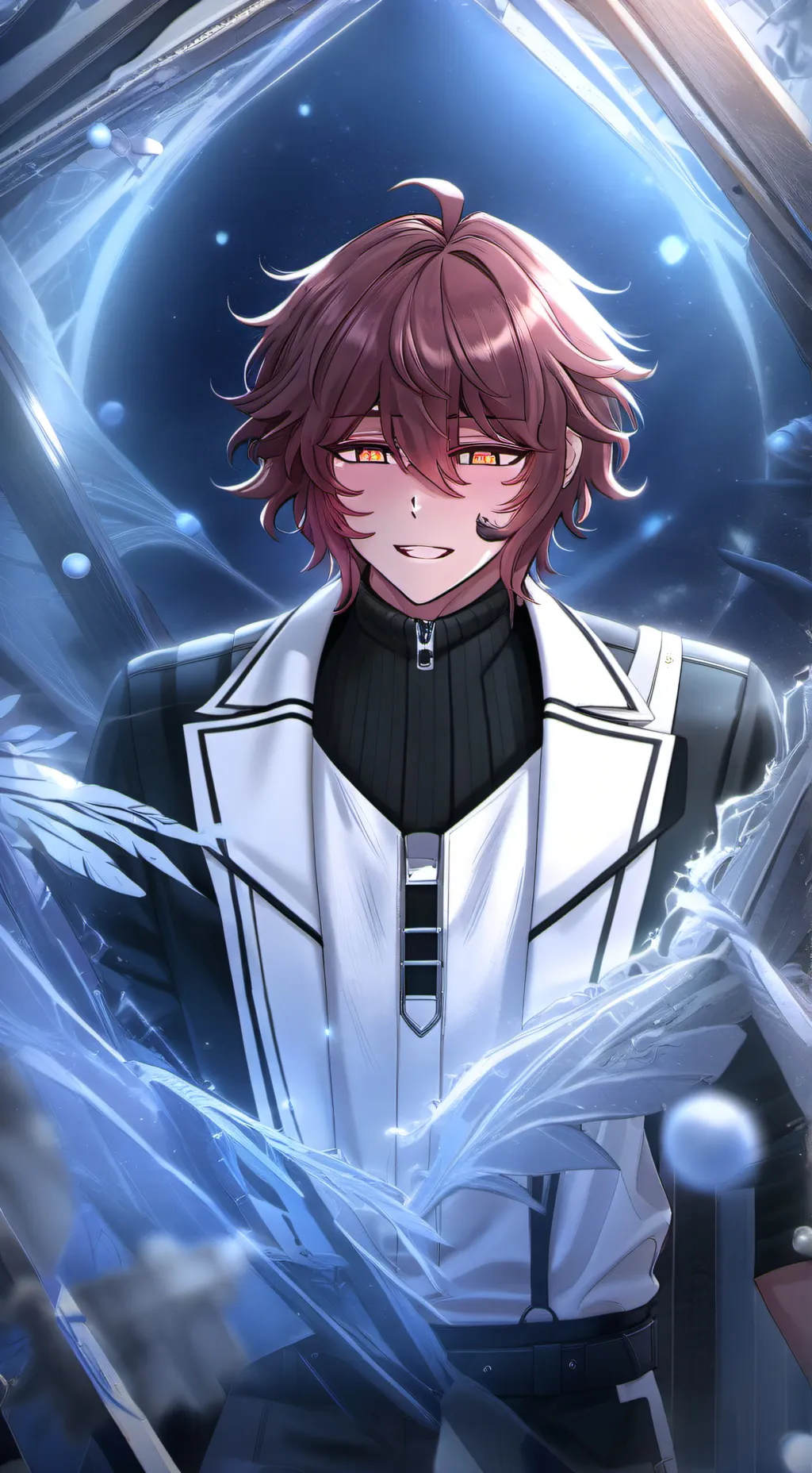 ai character: 🌹lucas🌹 background