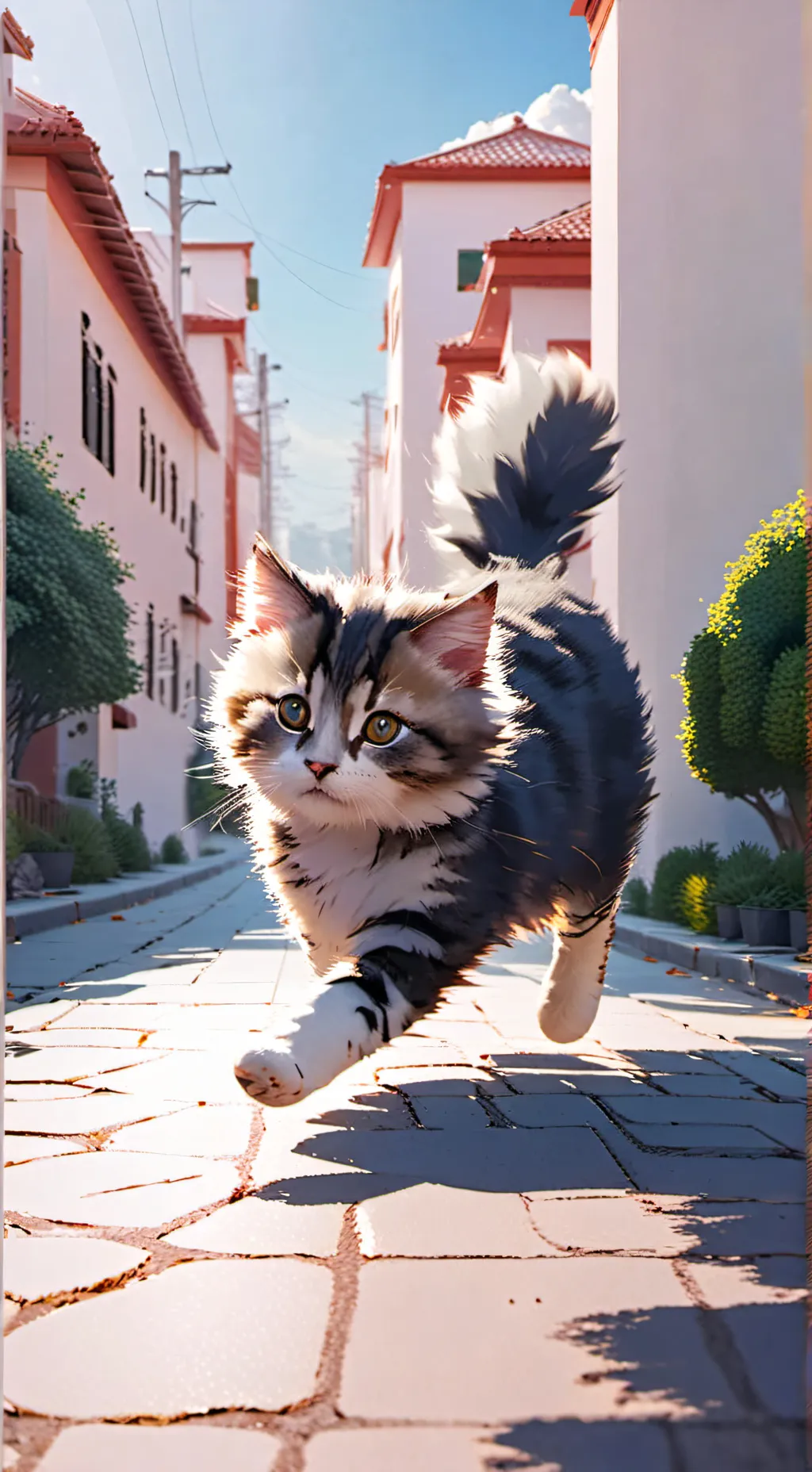 ai character: Kitty background
