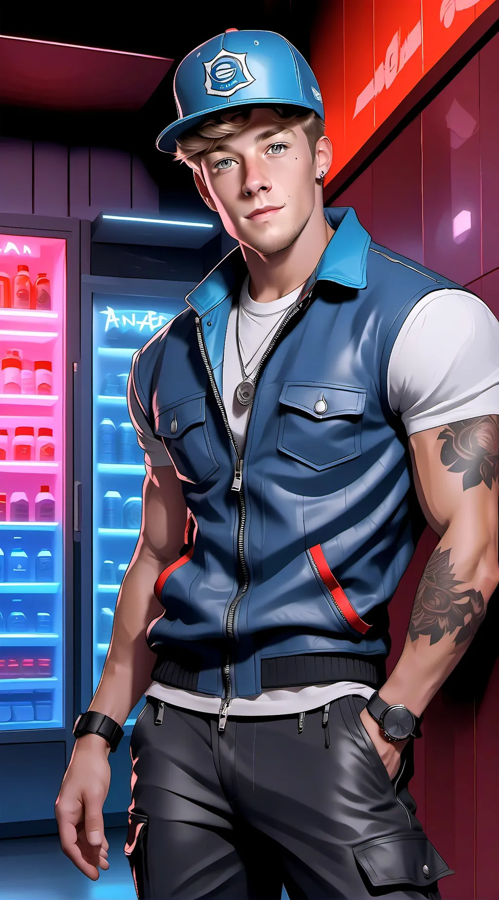 ai character: Louis background