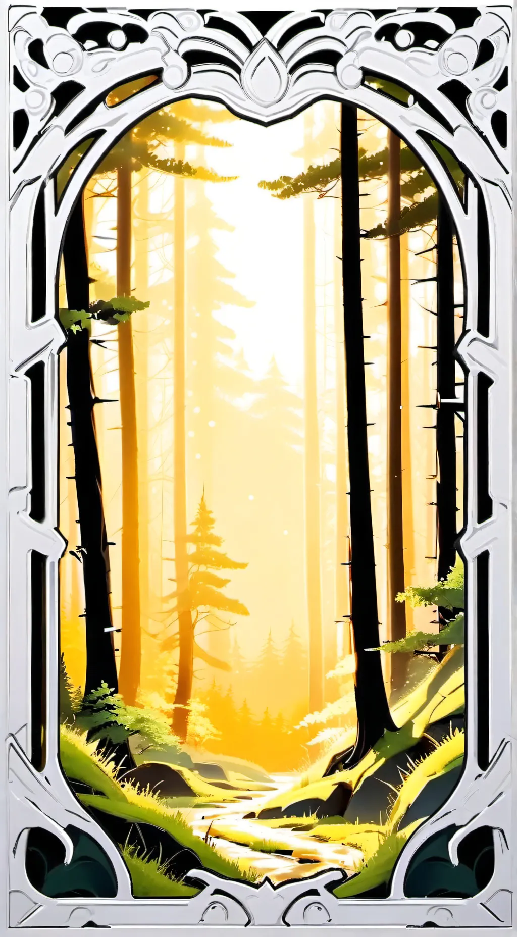 ai character: Uncle Samsonite background