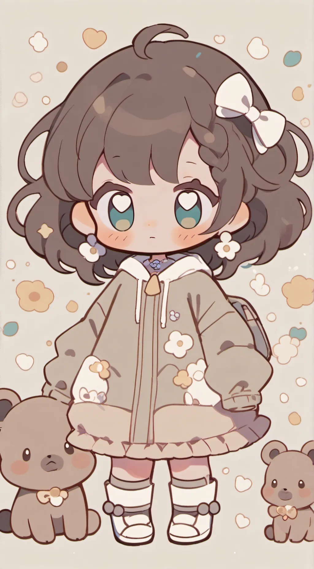 ai character: Luna ✨❤️ background