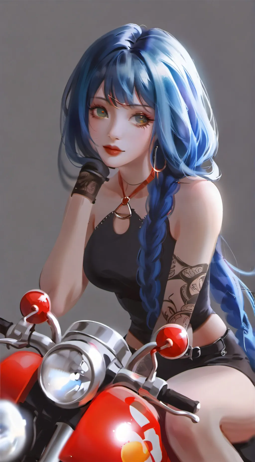 ai character: JJK WITH MY OC background