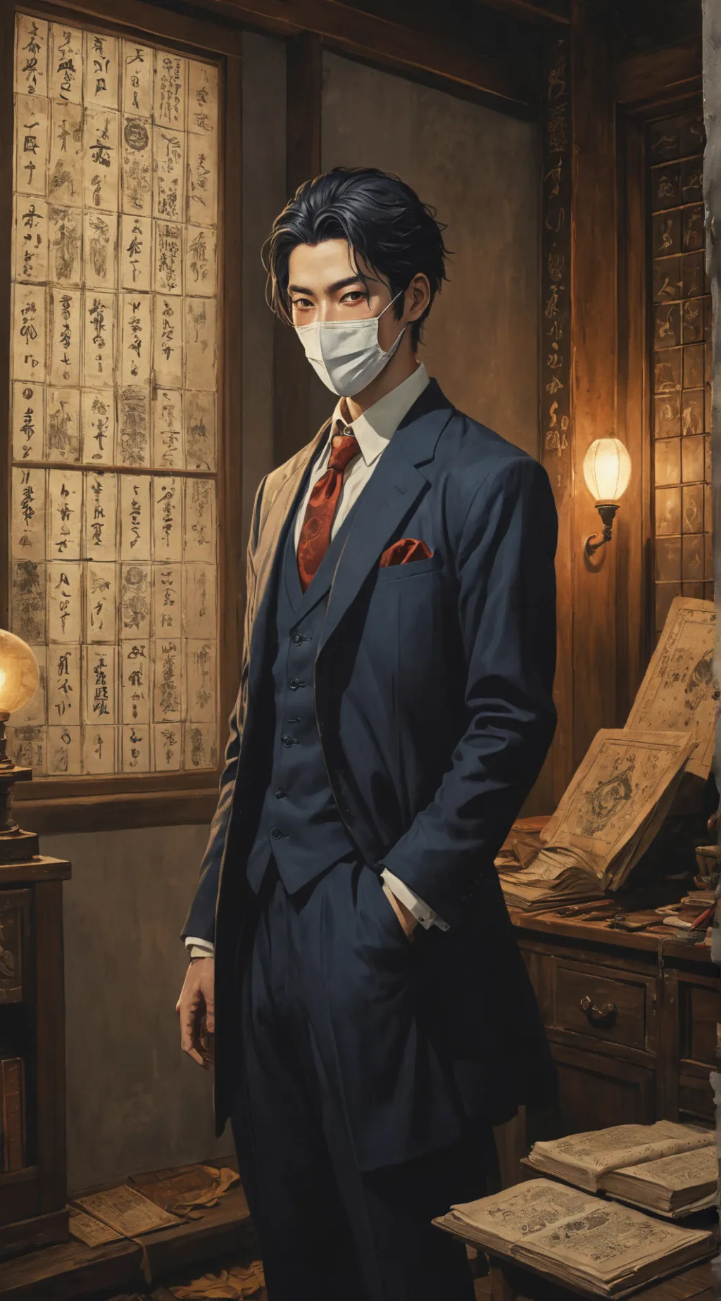 ai character: Ethan background