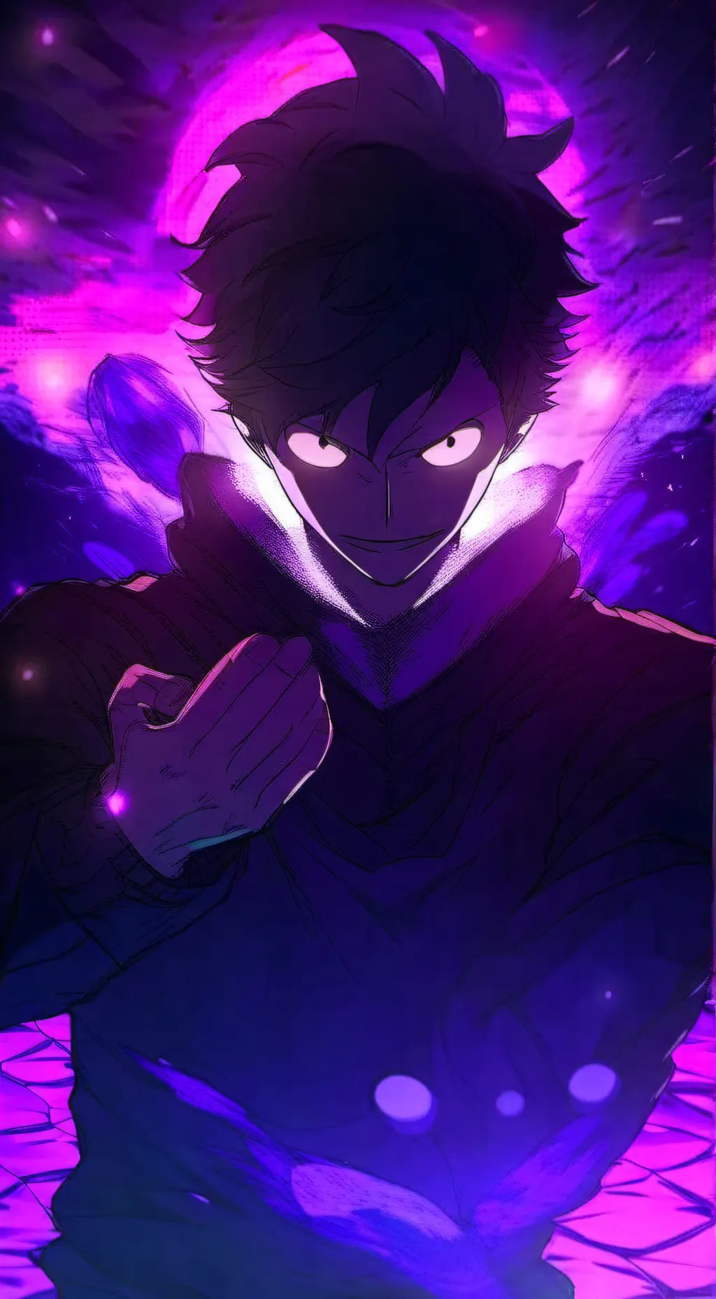 ai character: Luffy  background