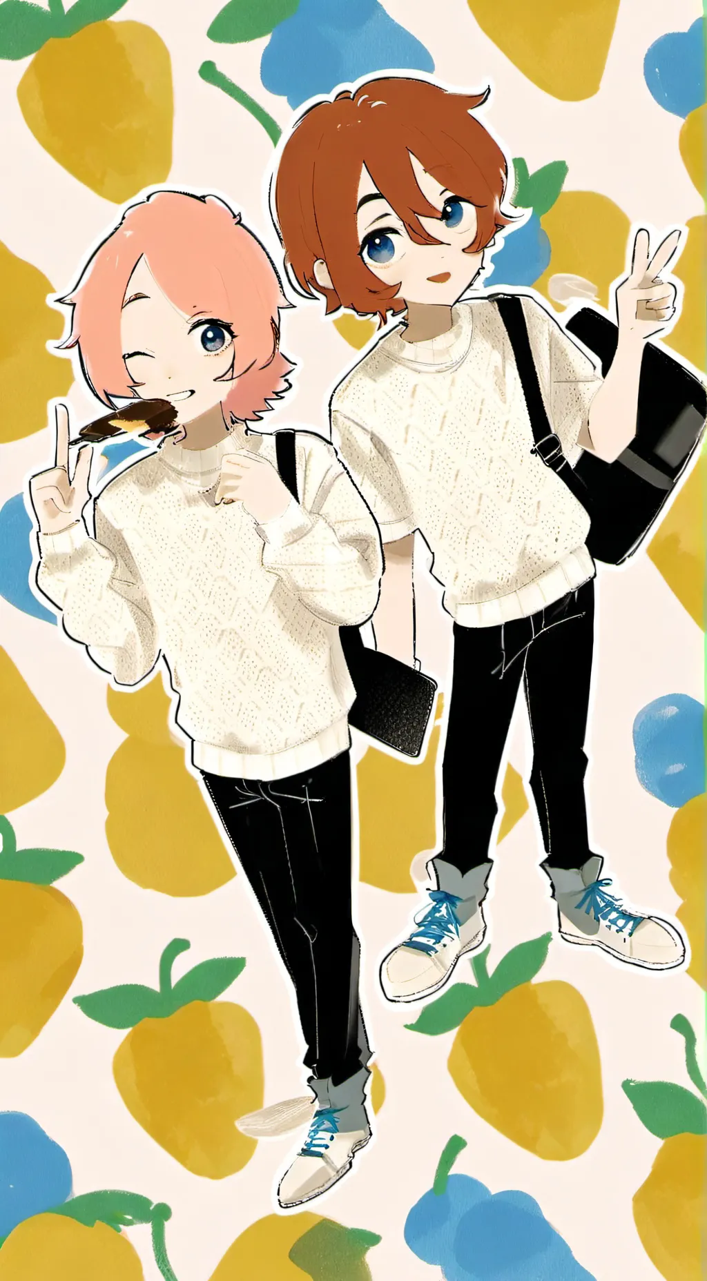 ai character: ava and mike background