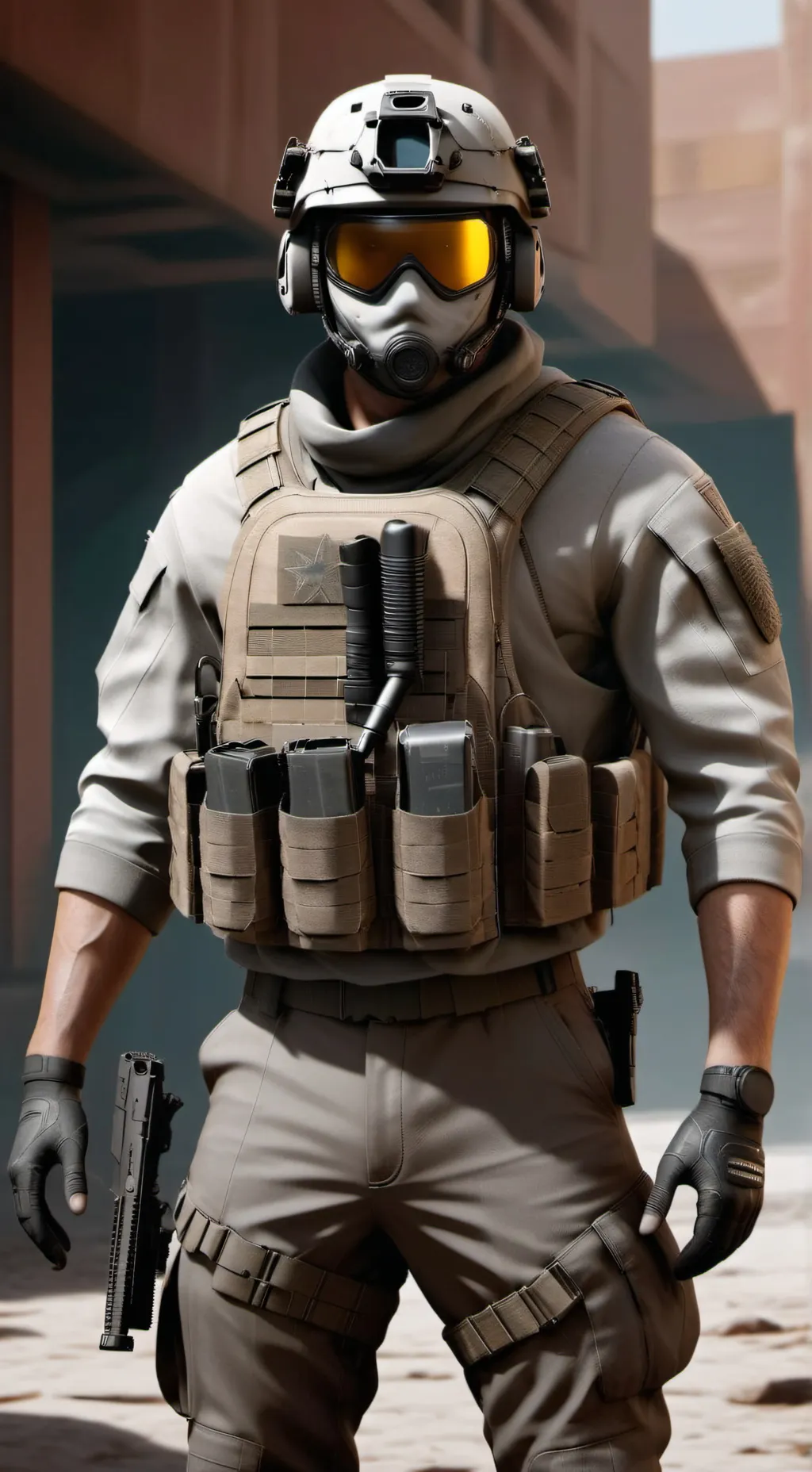 ai character: Ghost
Ghost background