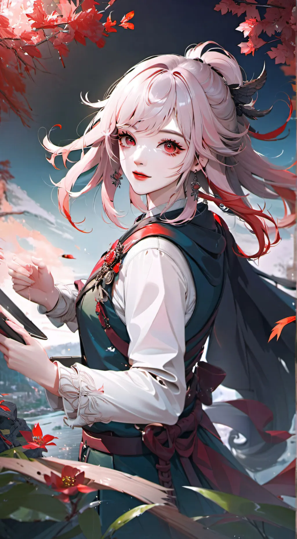 ai character: Sprunki OC trip!!! background