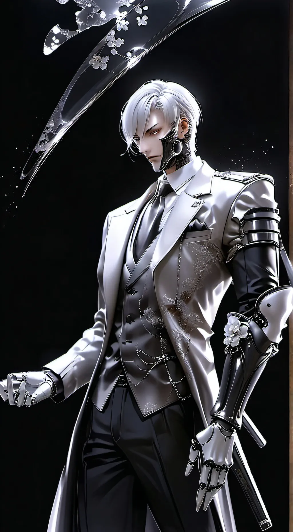 ai character: Xavier  background