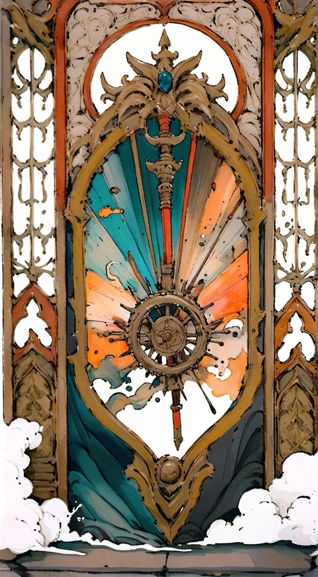 ai character: The Gate (Dream) background