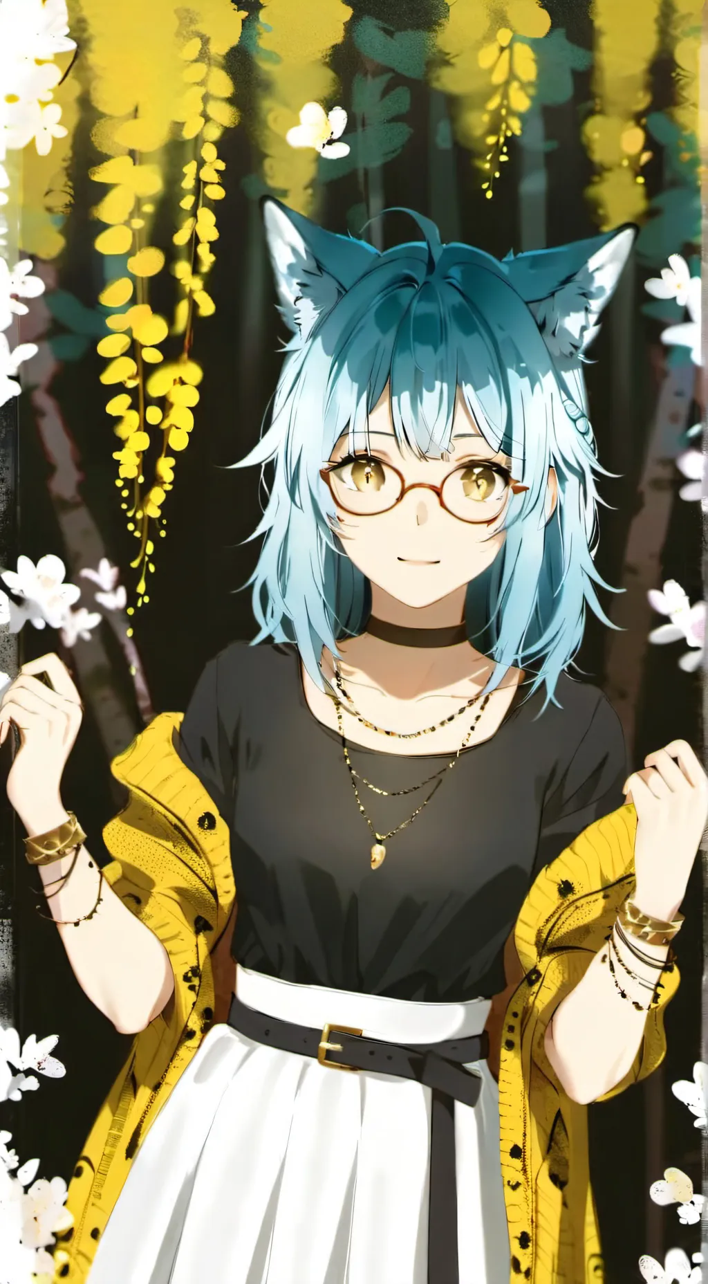 ai character: Aoyama Love Story background