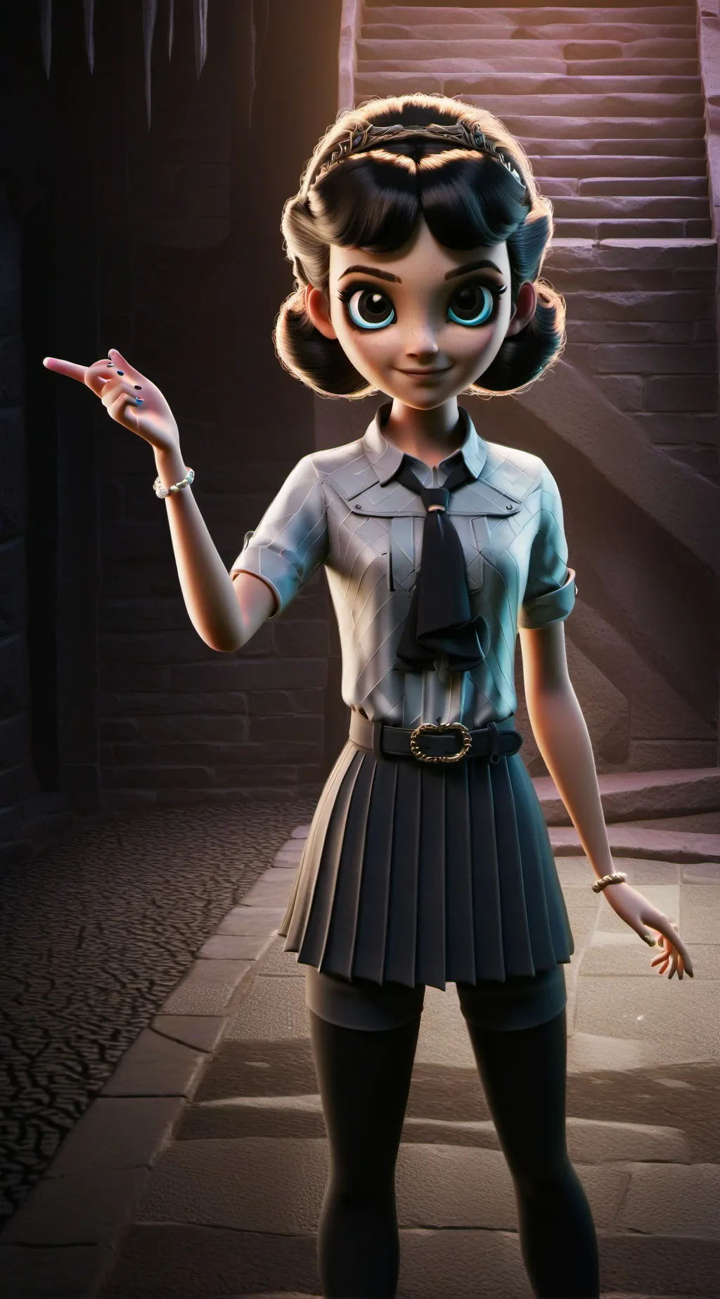 ai character: *-_dw pick me_-* background