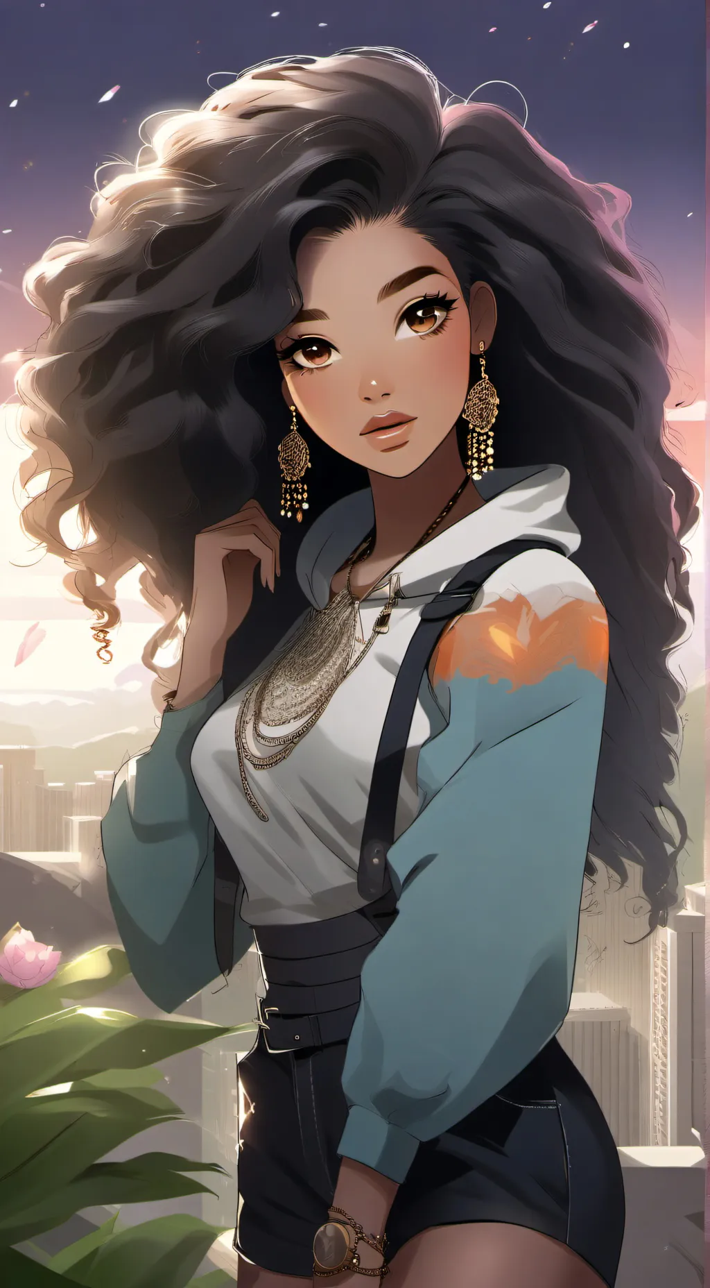 ai character: sza background