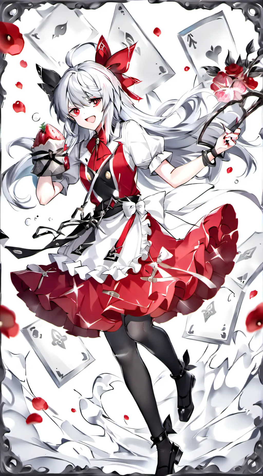 ai character: Alice the ice cala background