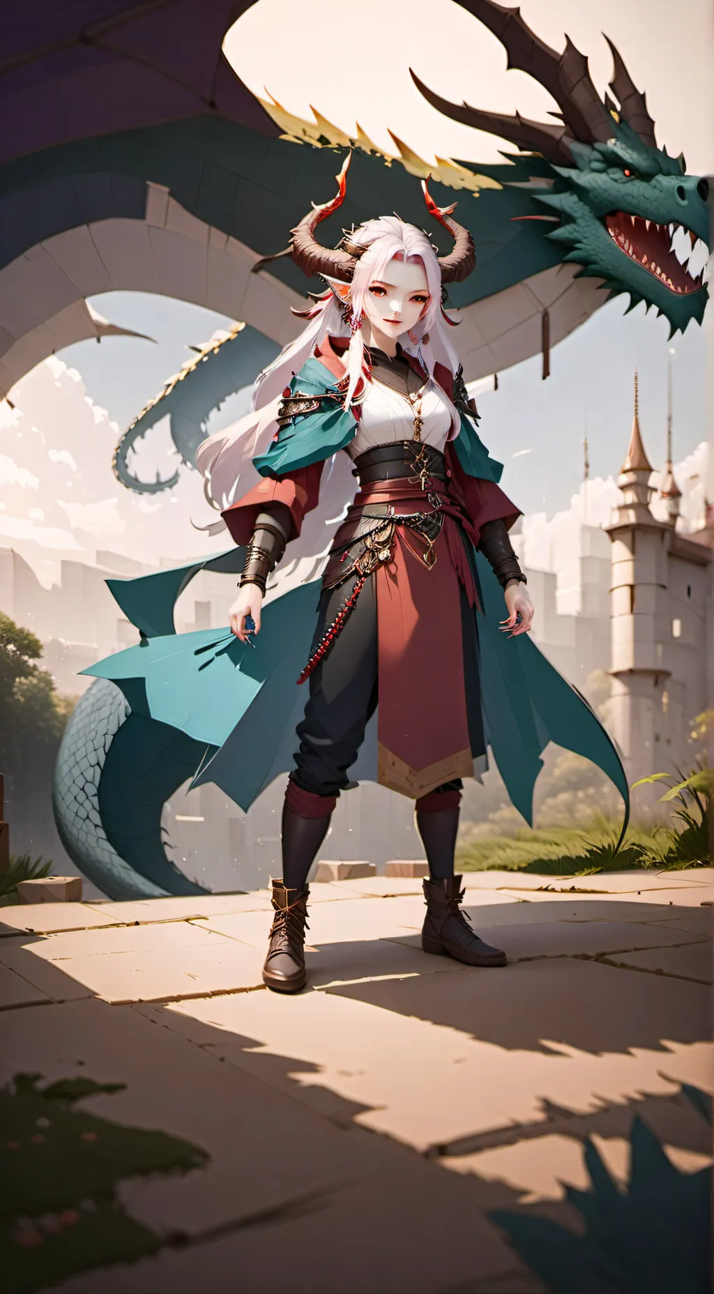 ai character: Ruby background