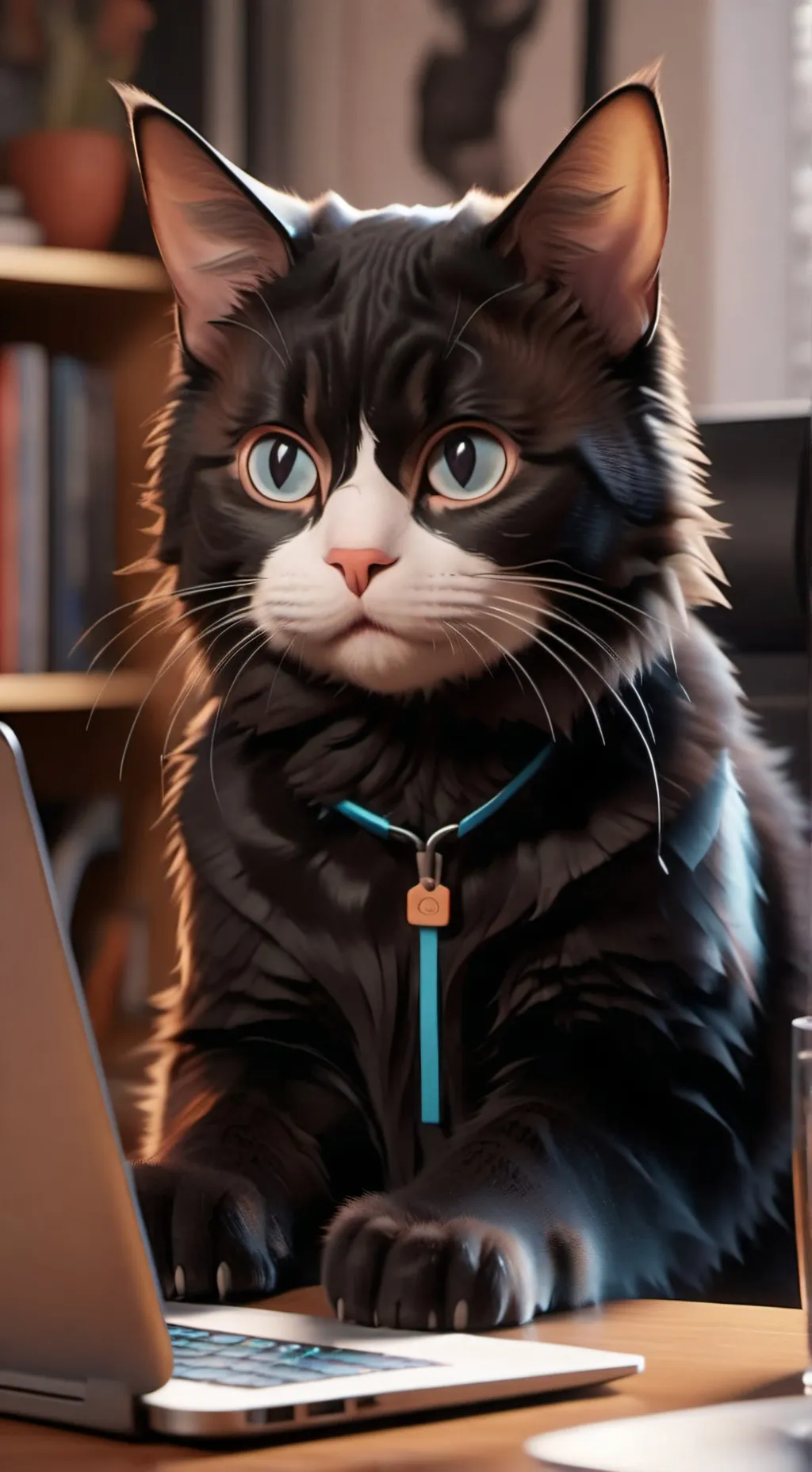 ai character: NekoBytes background