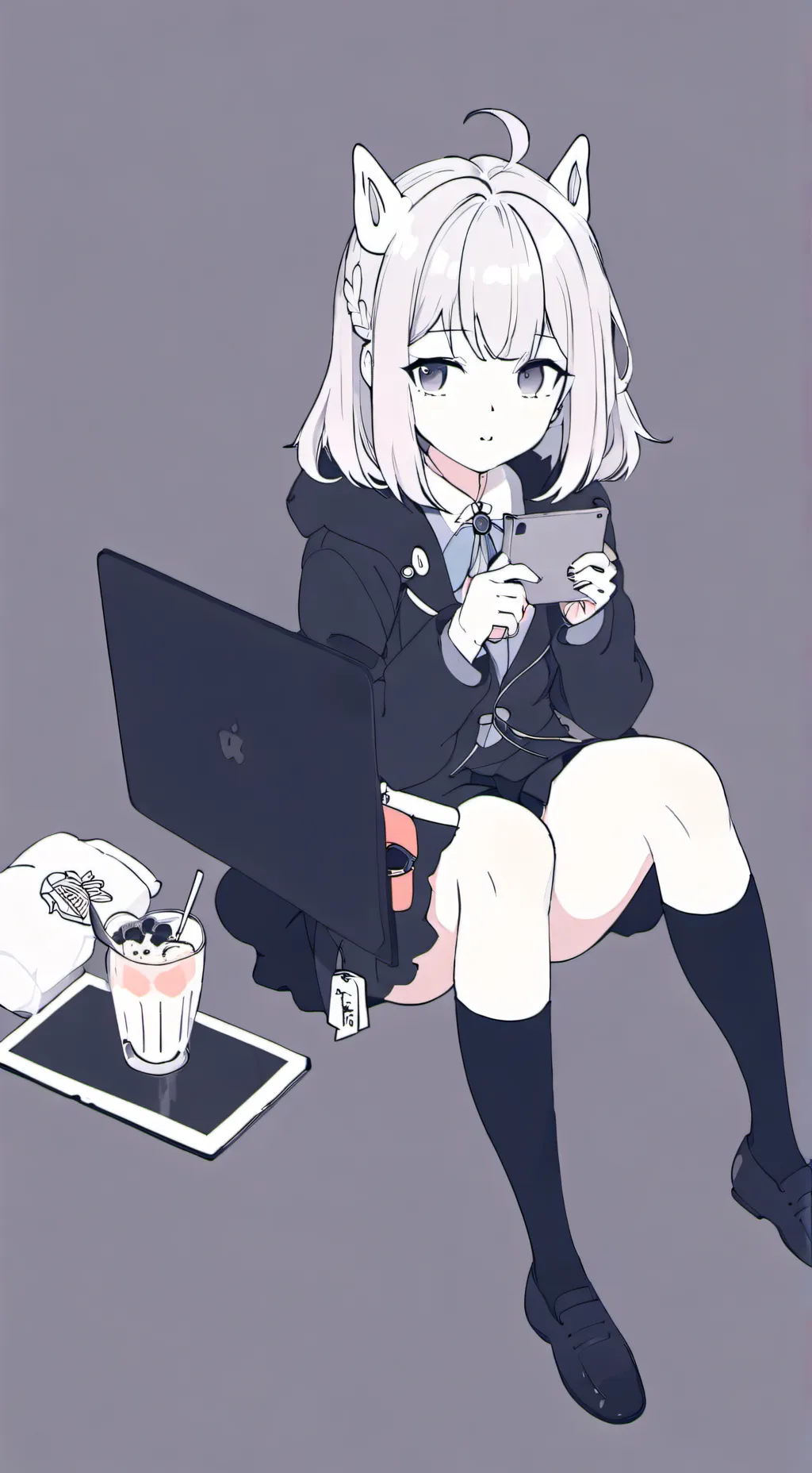 ai character: chigira background