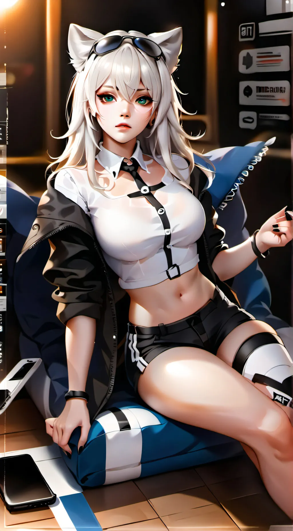 ai character: Valeria♥️ background