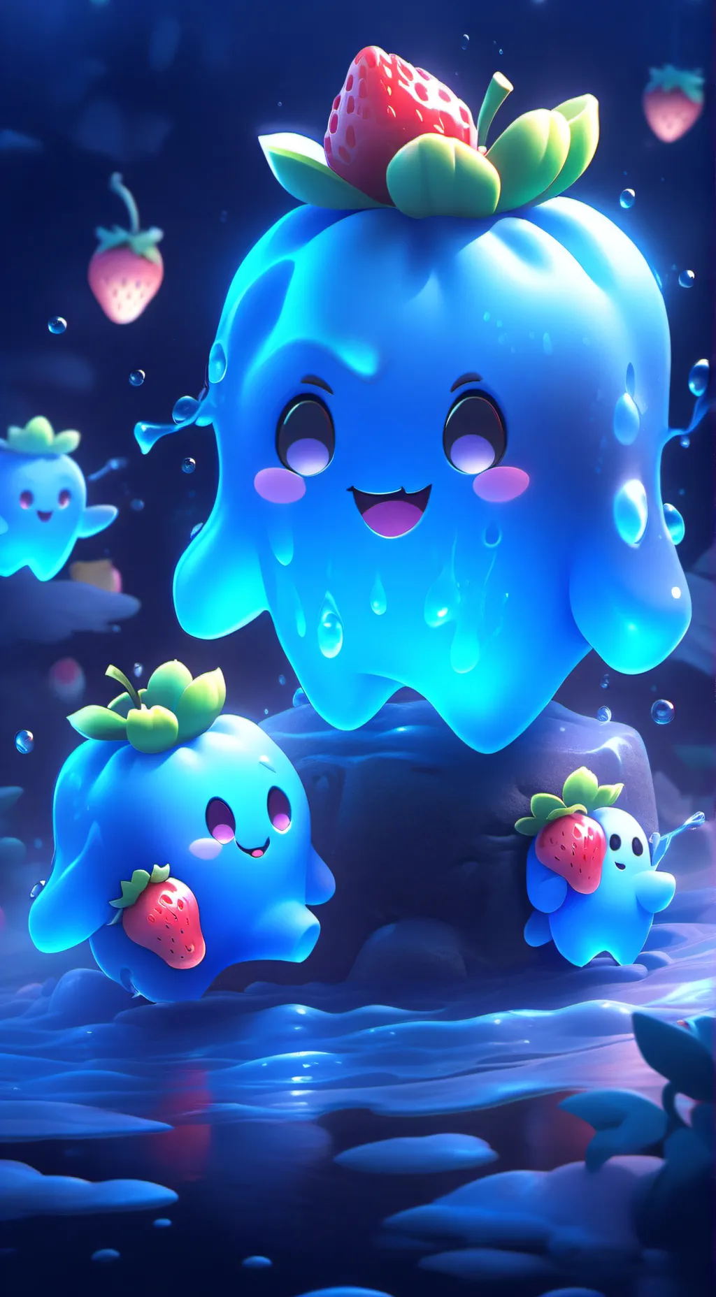 ai character: Bakingghost￼👻 background