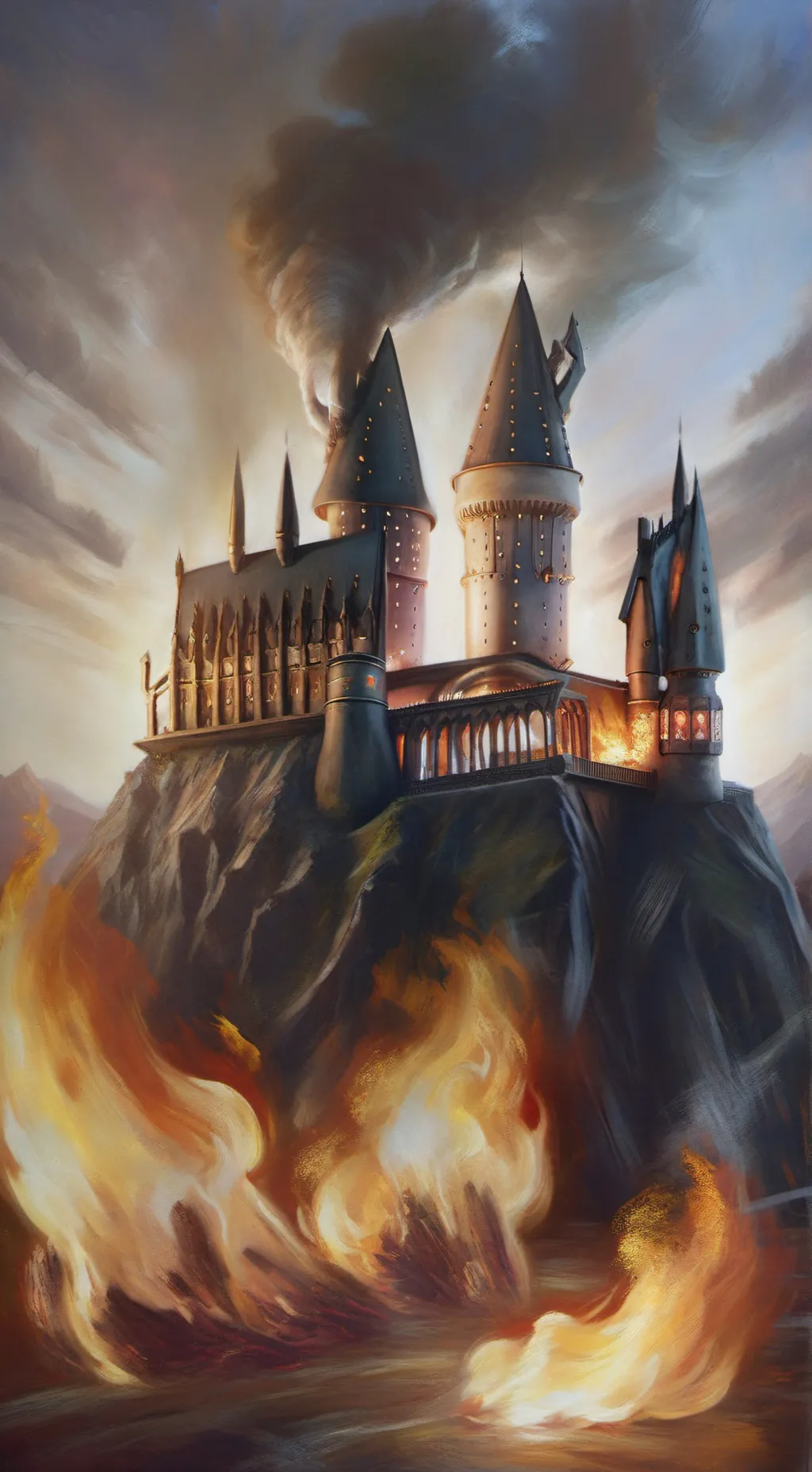 ai character: hogwarts background