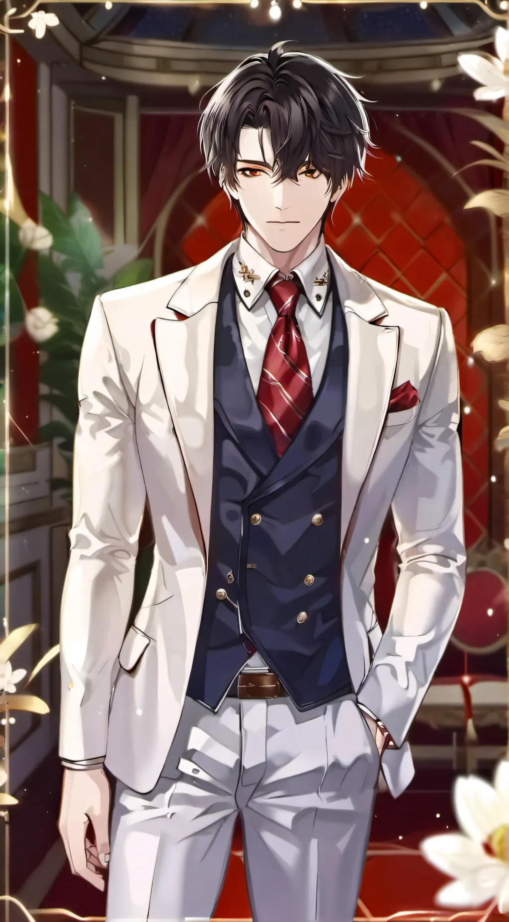ai character: Preston  background