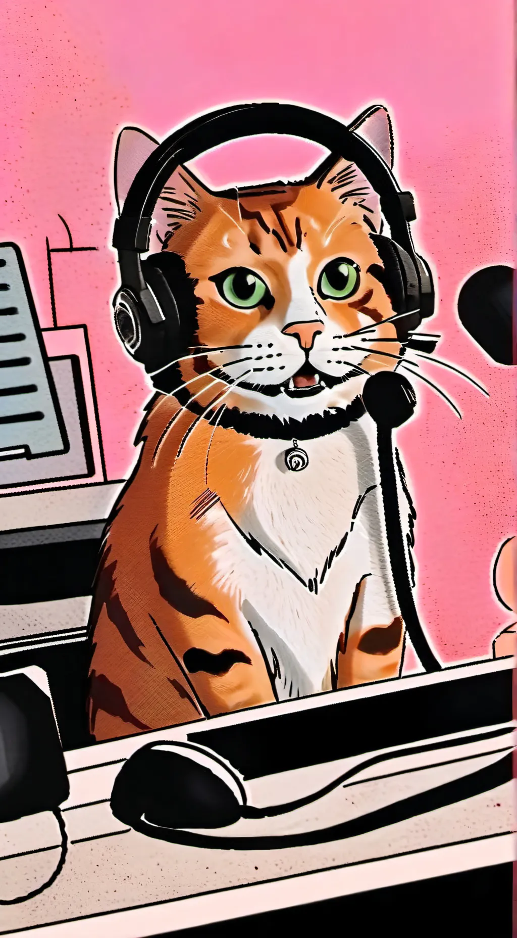 ai character: TikTok Tails background