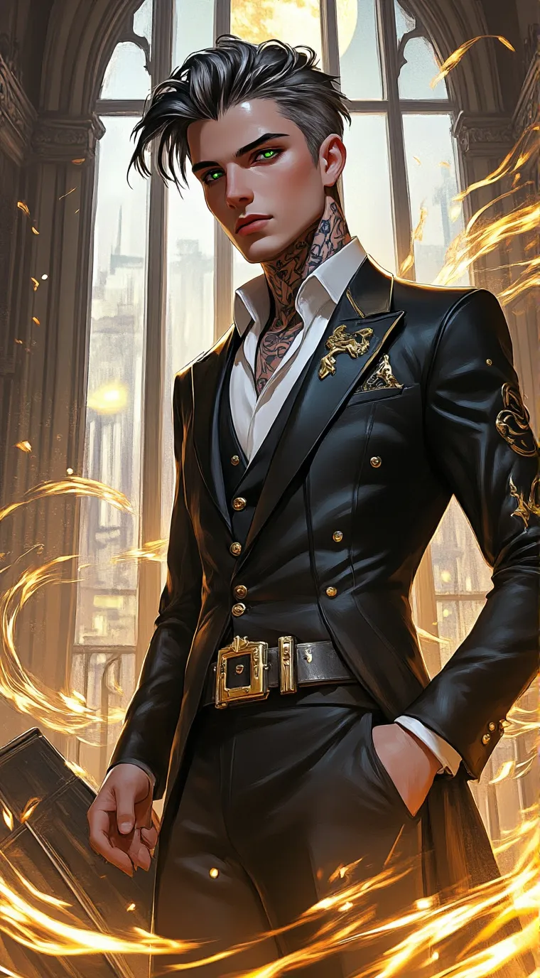 ai character: Dominic Cassidy background