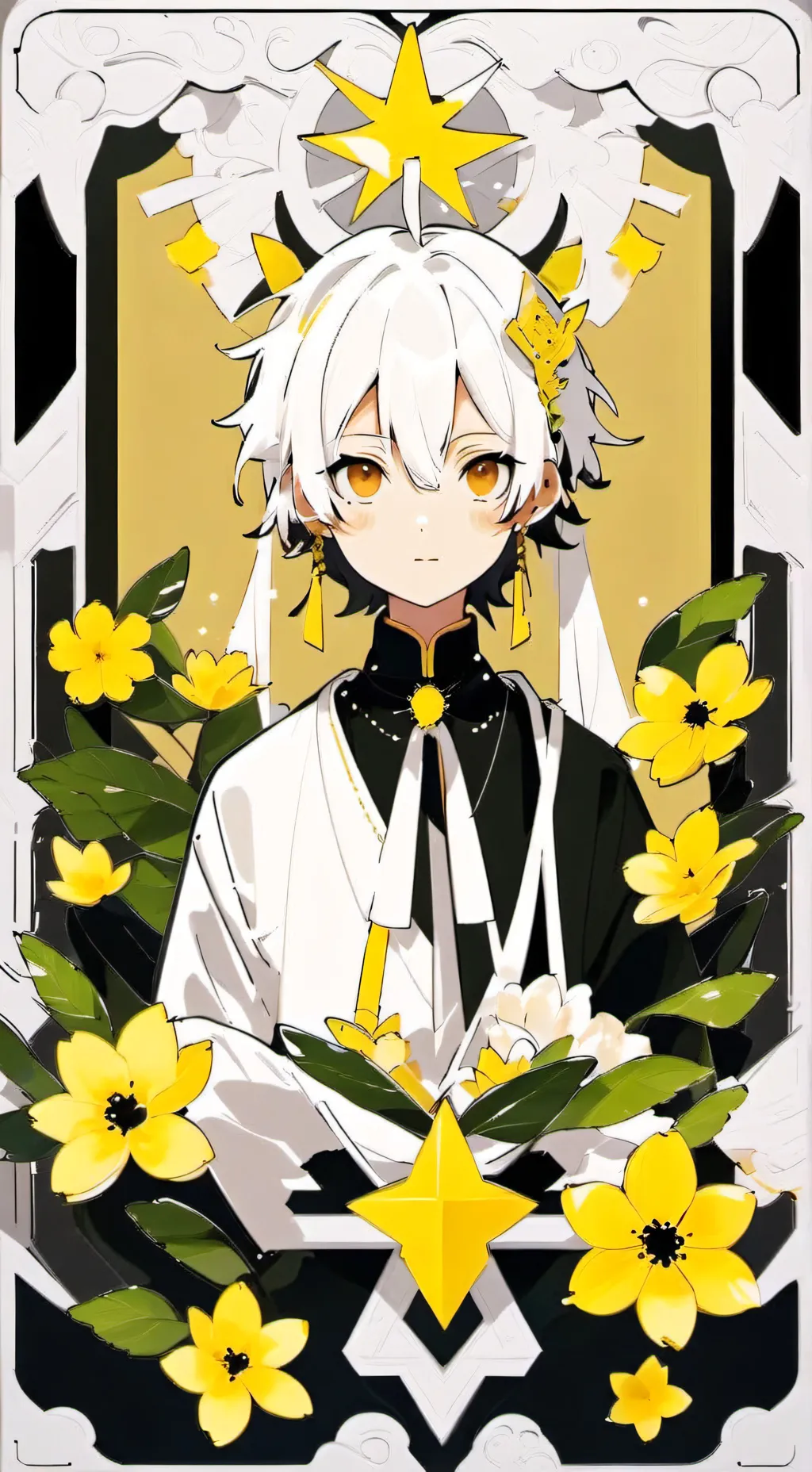 ai character: Лиер background