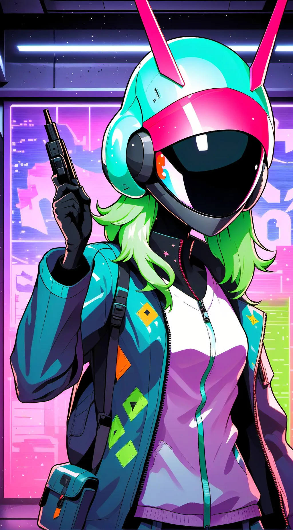ai character: Subject-13 background